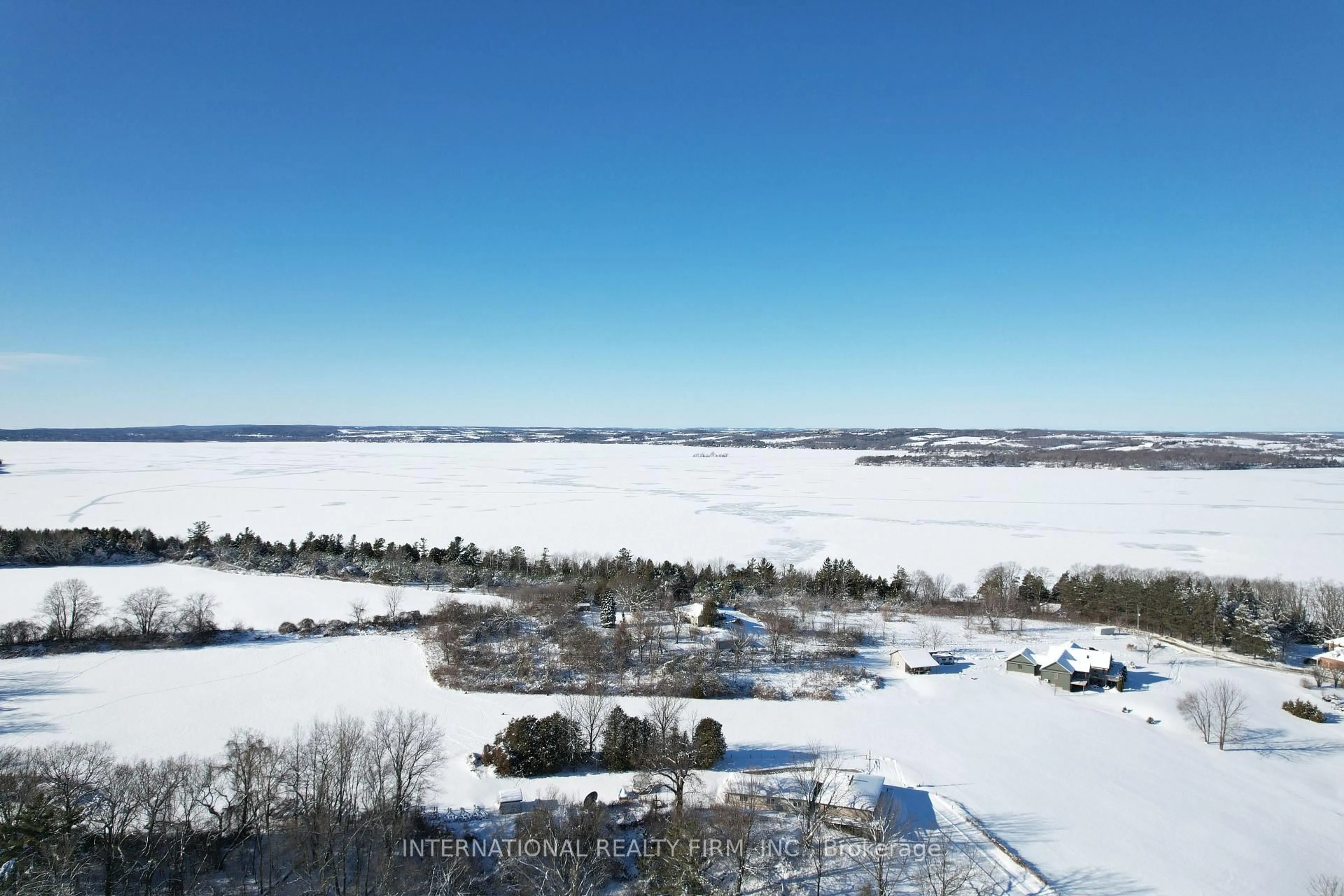 A pic from outside/outdoor area/front of a property/back of a property/a pic from drone, water/lake/river/ocean view for 5292 Harris Boatworks Rd, Hamilton Township Ontario K0K 2E0