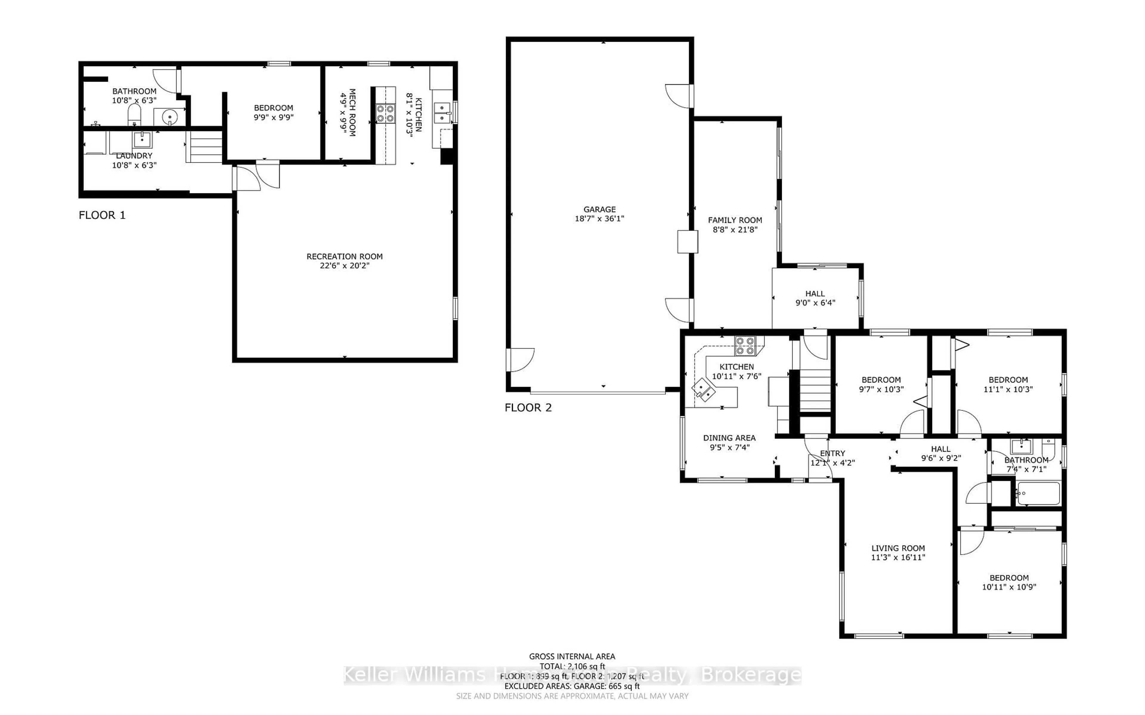 Floor plan for 1520 Concession Rd, Cambridge Ontario N3H 4L9