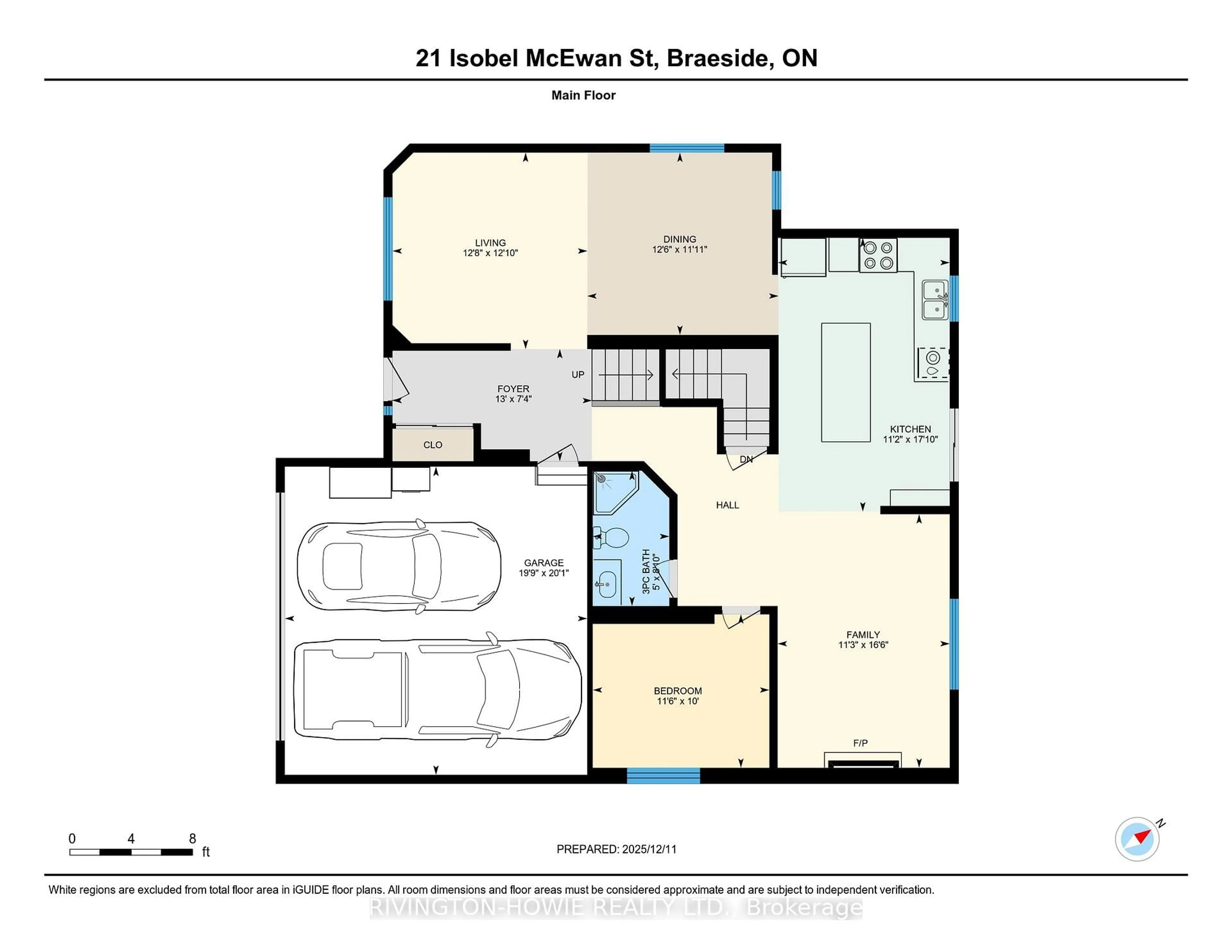 Floor plan for 21 Isobel Mcewan Rd, Arnprior Ontario K7S 3G8
