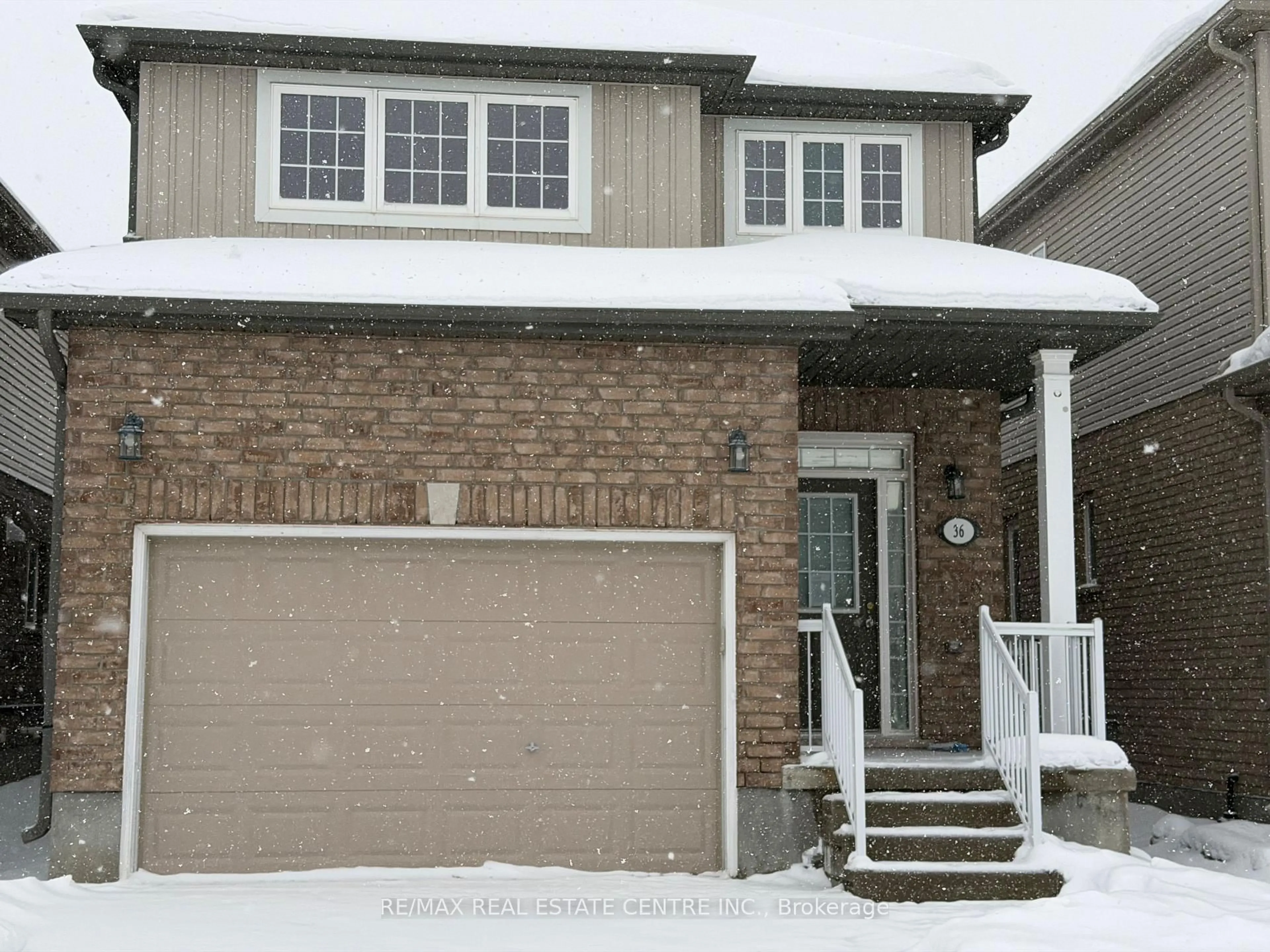 Home with brick exterior material, street for 36 Sparrow Ave, Cambridge Ontario N1T 0C4