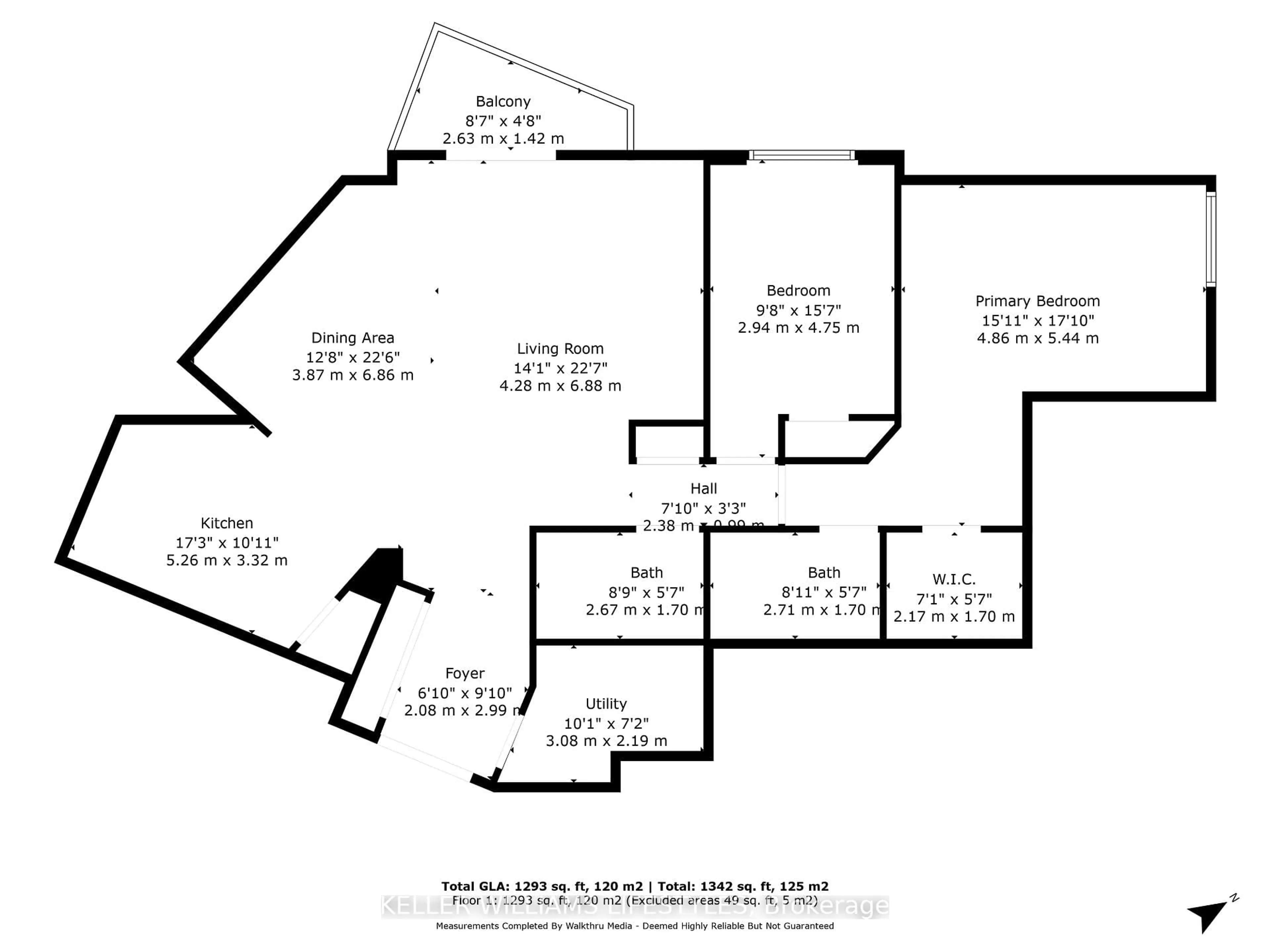 Floor plan for 500 TALBOT St #1302, London East Ontario N6A 2S3