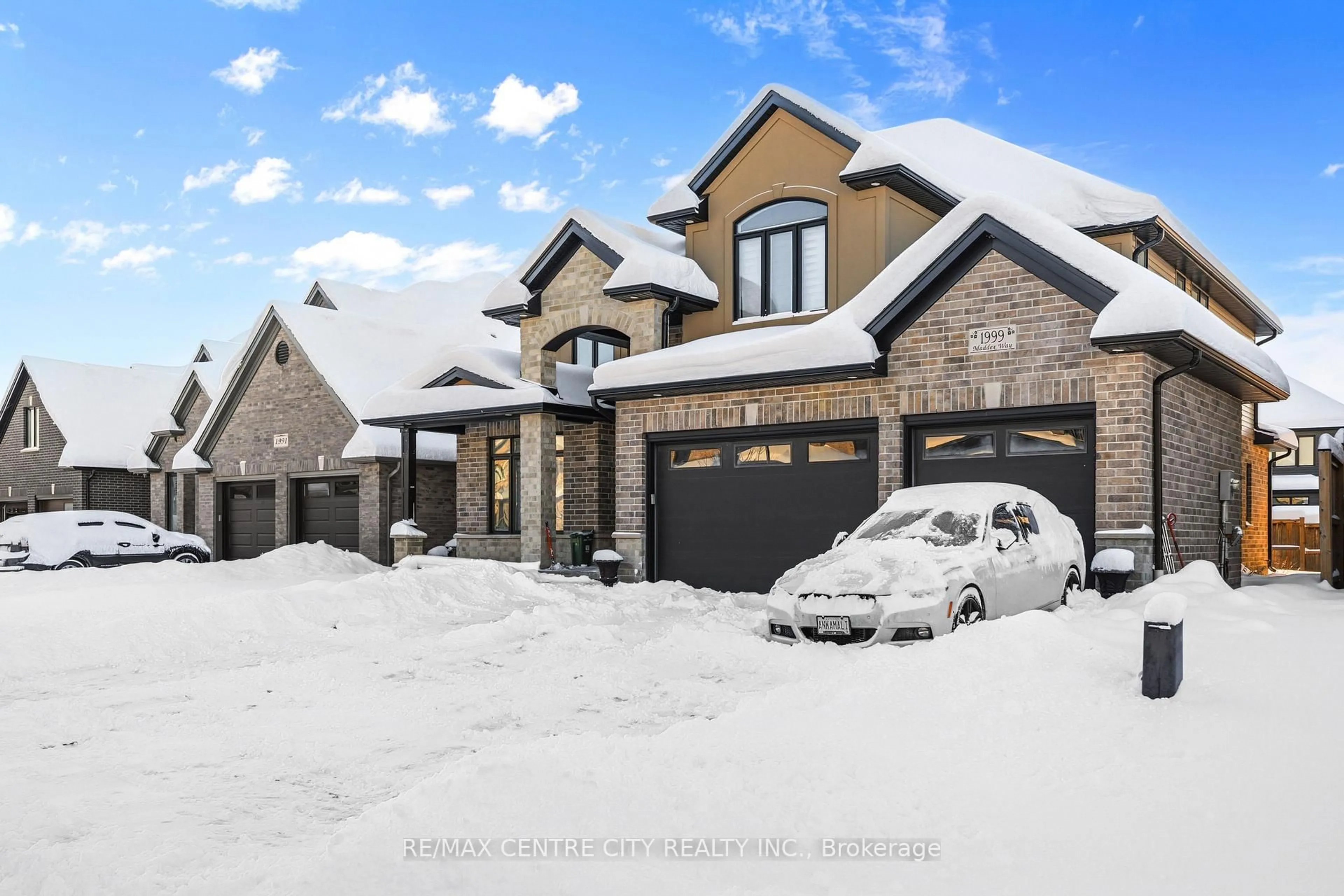 Home with brick exterior material, street for 1999 Maddex Way, London North Ontario N5X 0M8