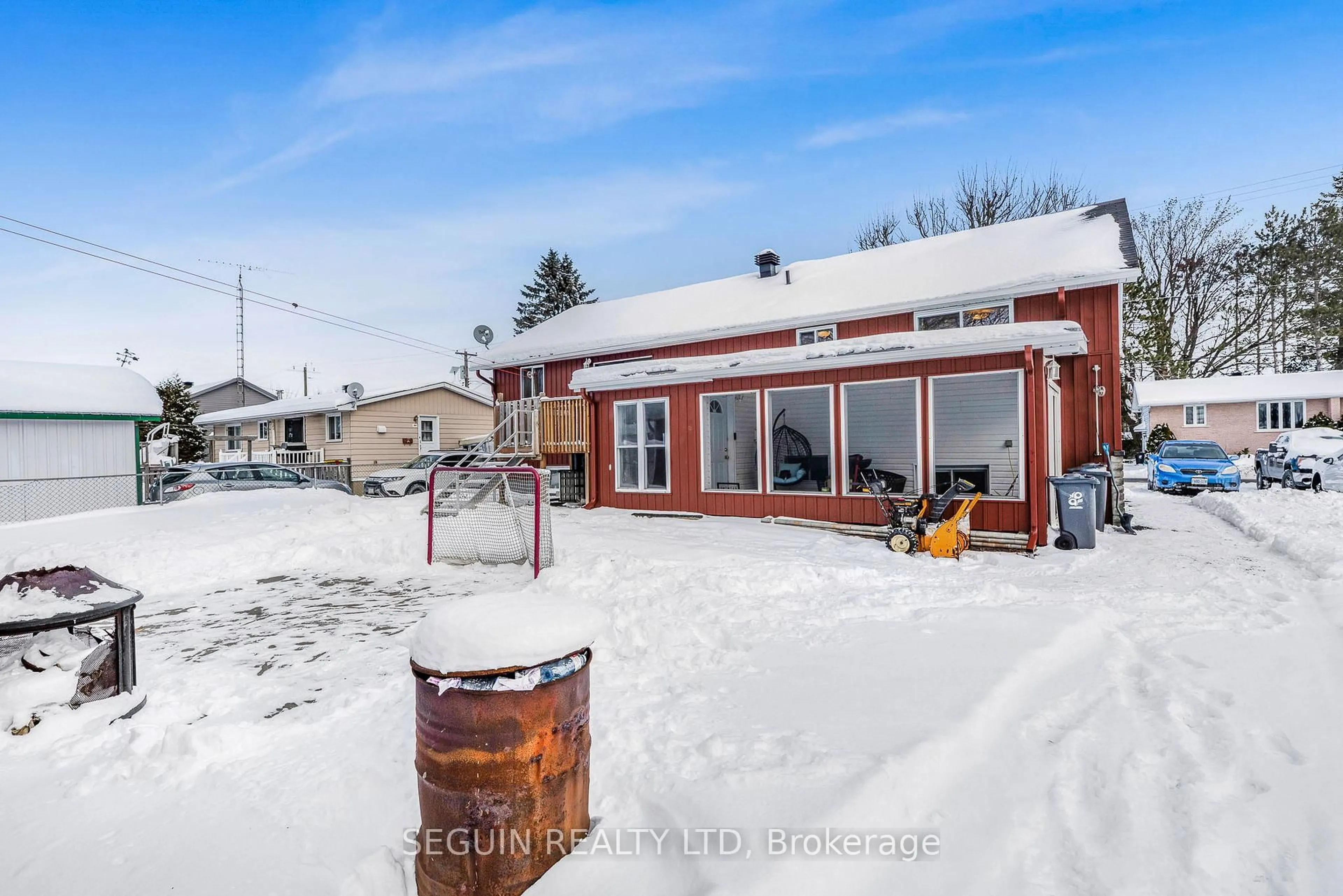 A pic from outside/outdoor area/front of a property/back of a property/a pic from drone, street for 586-588 Bolt Rd, Alfred and Plantagenet Ontario K0B 1A0