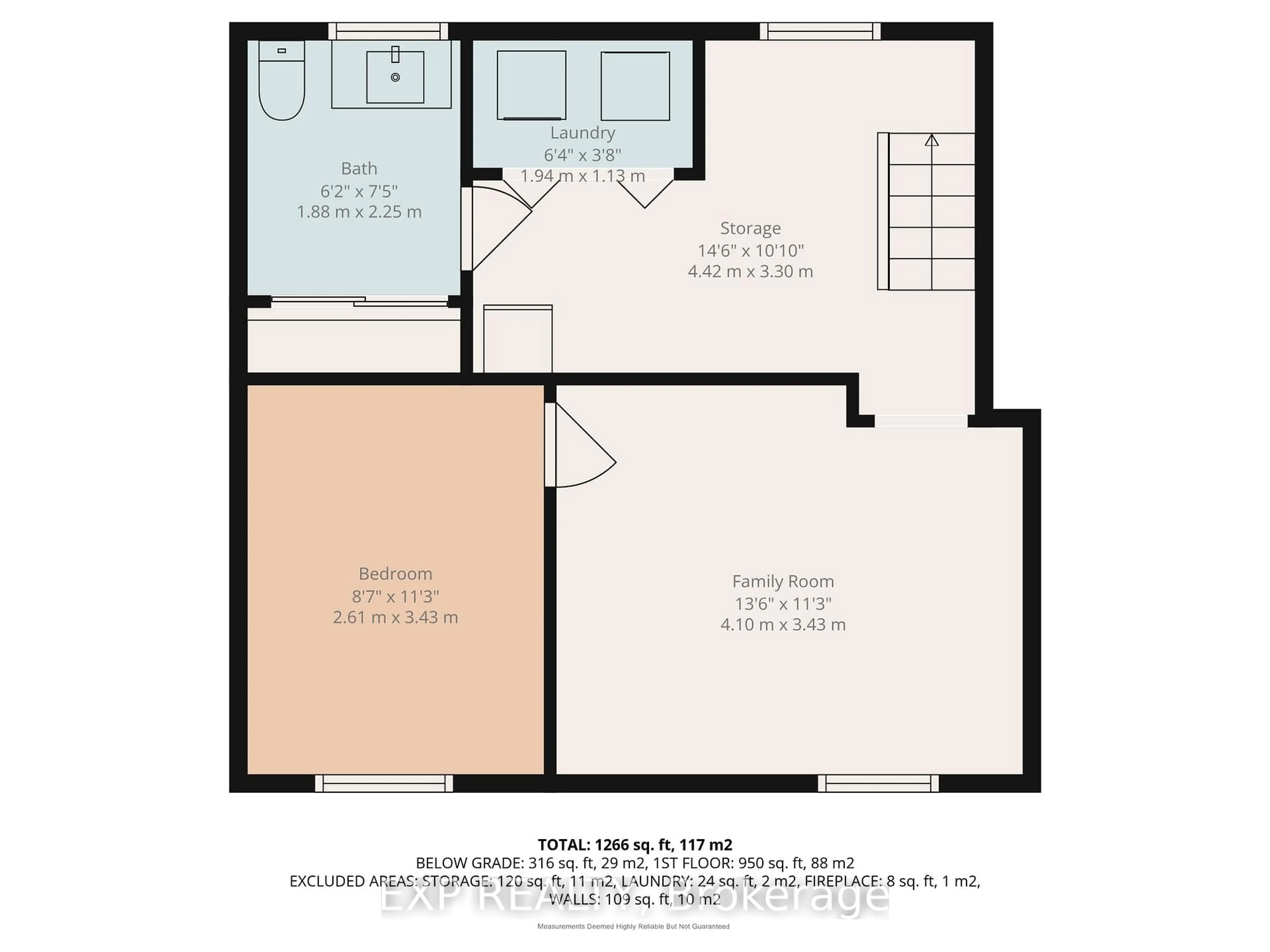 Floor plan for 1 Nelles Ave, Quinte West Ontario K8V 3A6