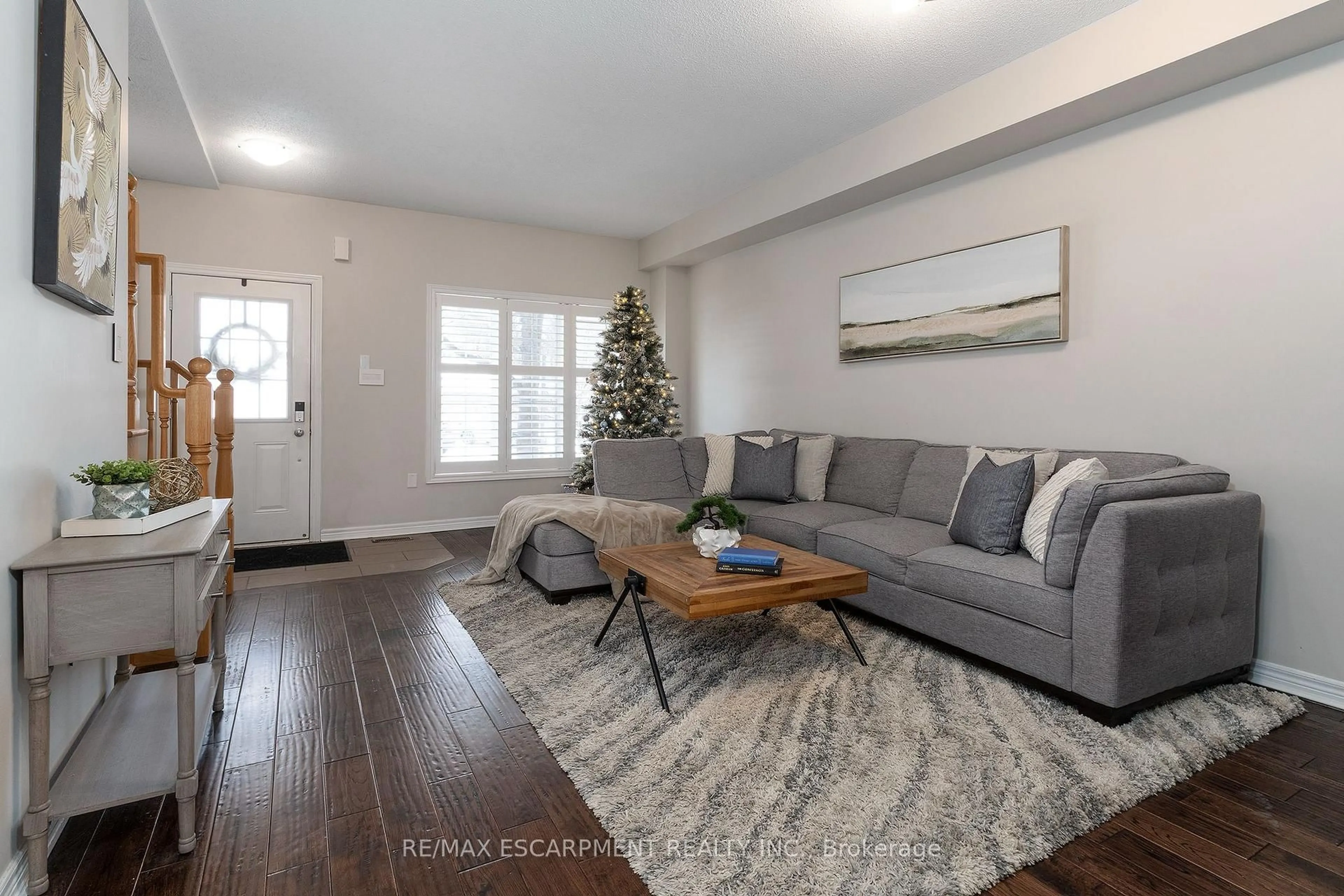 Living room with furniture, unknown for 105 Liddycoat Lane #67, Hamilton Ontario L9G 0A7