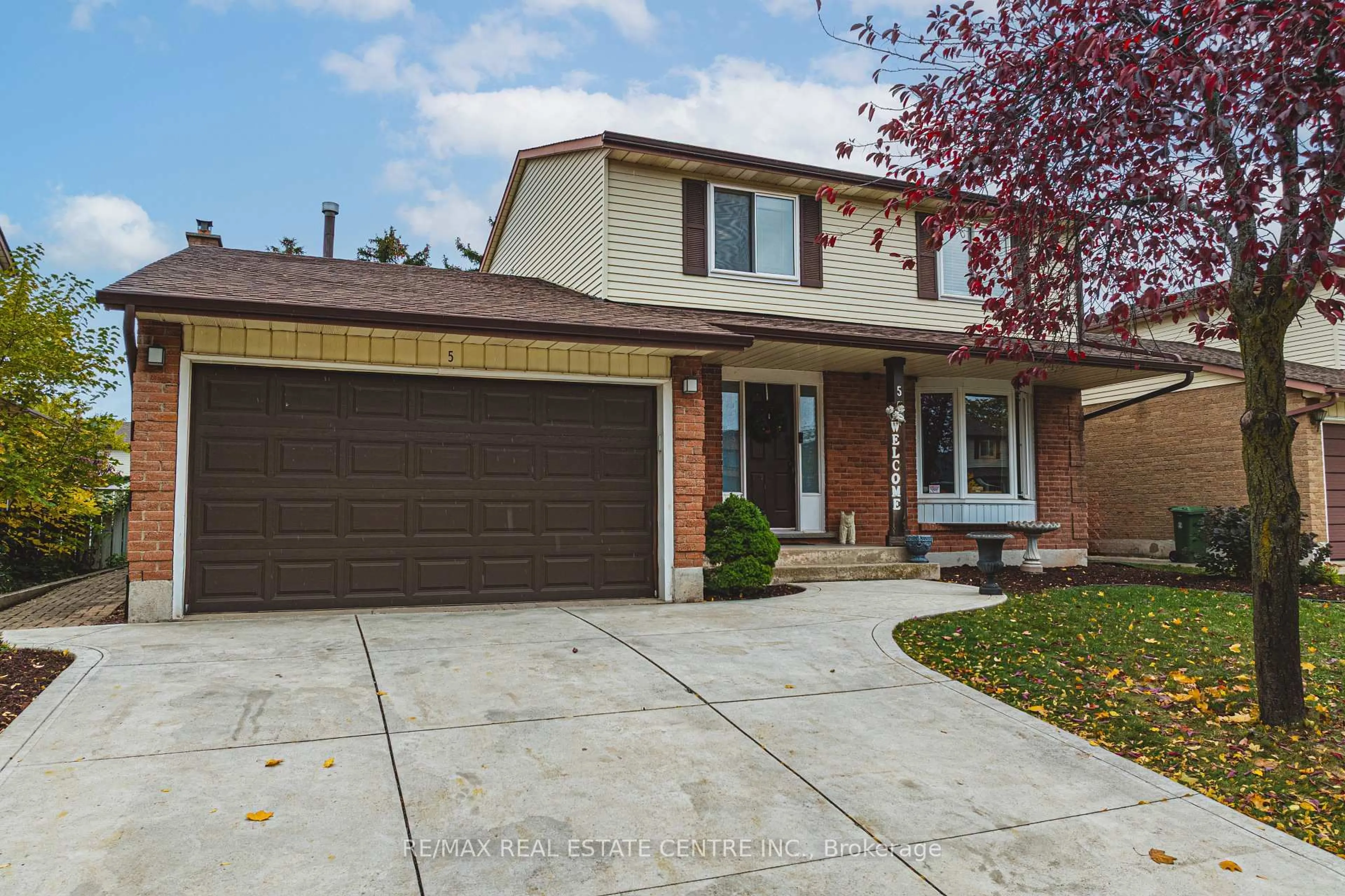 Home with brick exterior material, street for 5 Bing Cres, Hamilton Ontario L8E 3Z4