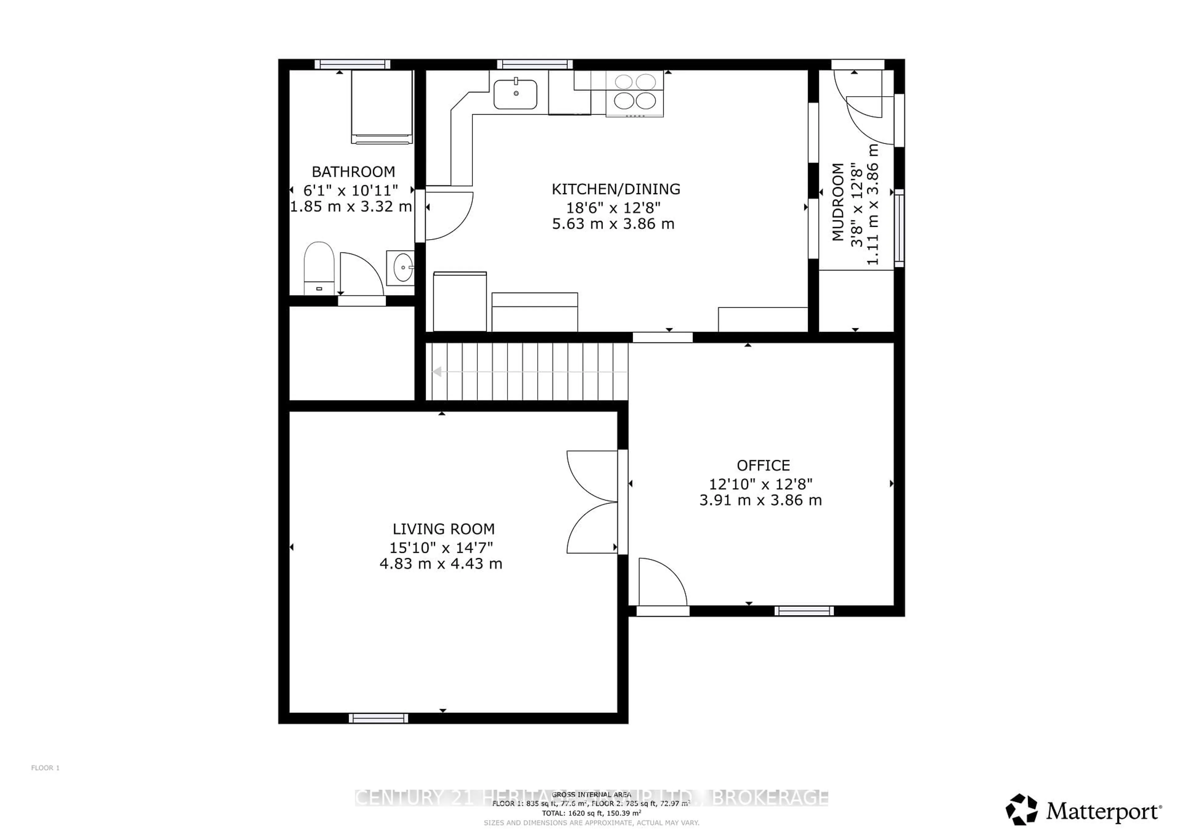 Floor plan for 143 Green St, Deseronto Ontario K0K 1X0