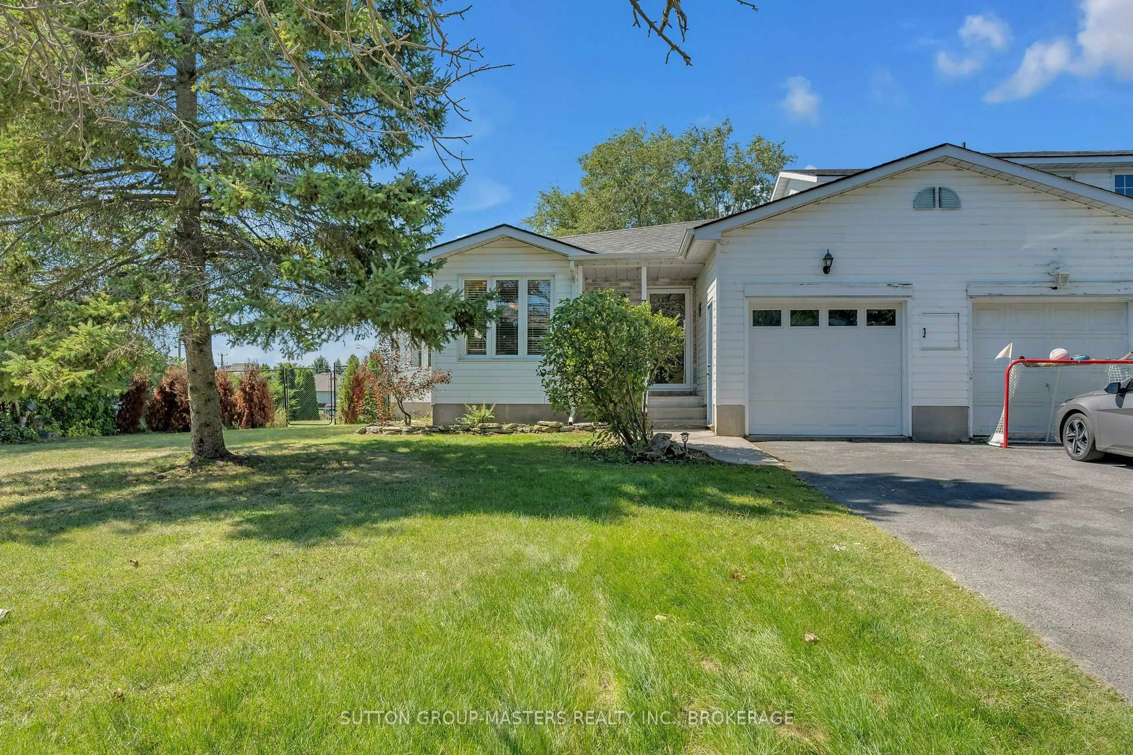 Home with vinyl exterior material, street for 71 Davey Cres, Loyalist Ontario K7N 1X7