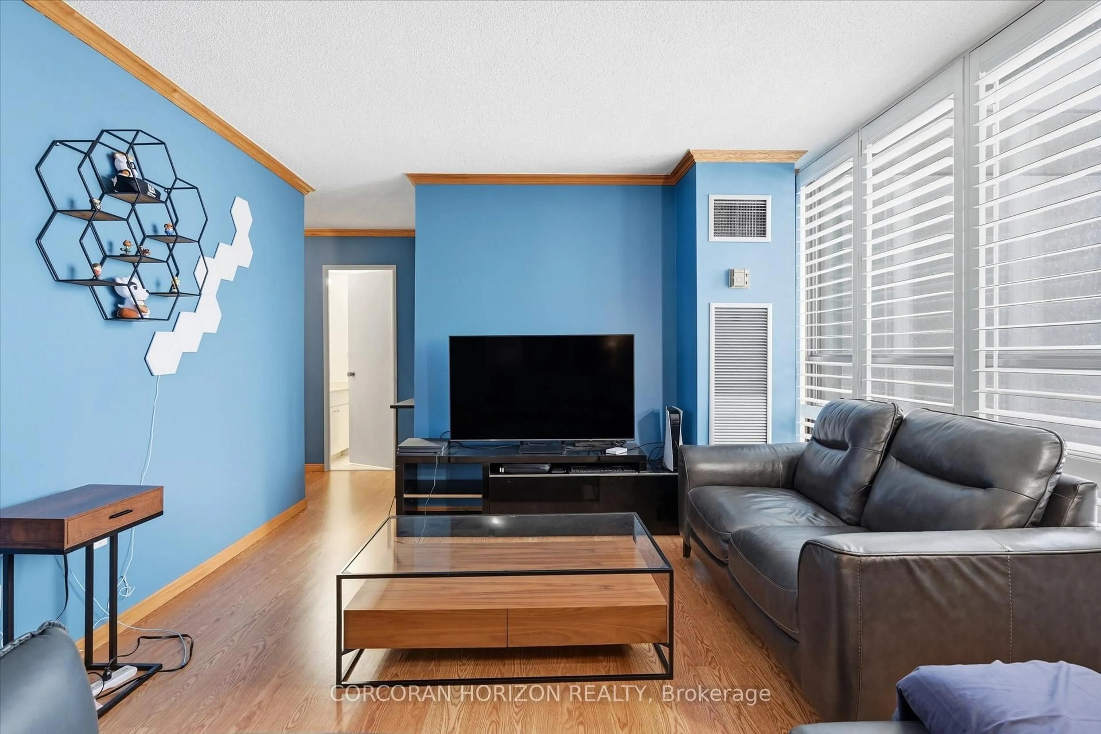 Living room with furniture, unknown for 222 Jackson St #1202, Hamilton Ontario L8P 4S5