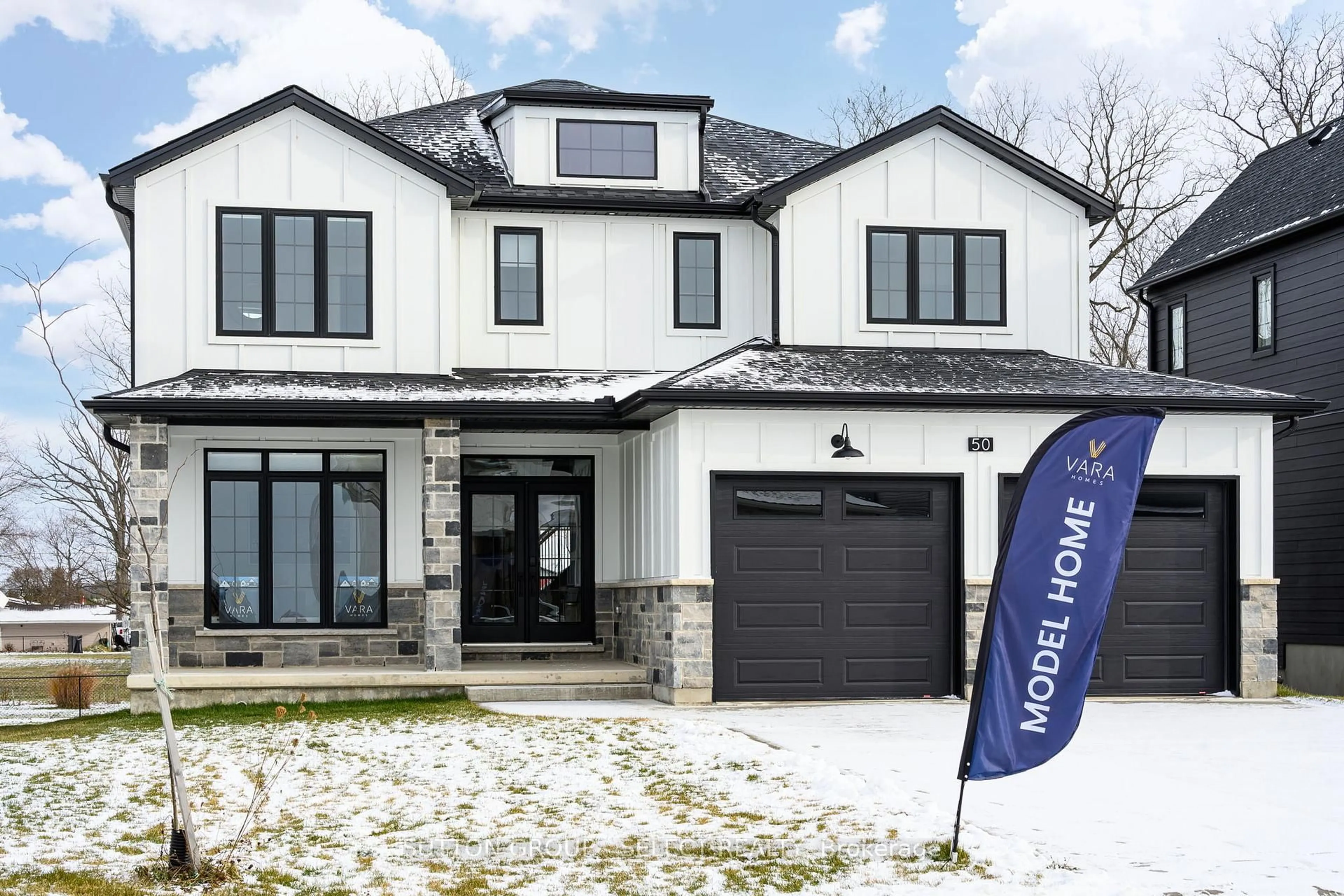 Home with brick exterior material, street for 50 ROYAL Cres, Southwold Ontario N5P 0G5