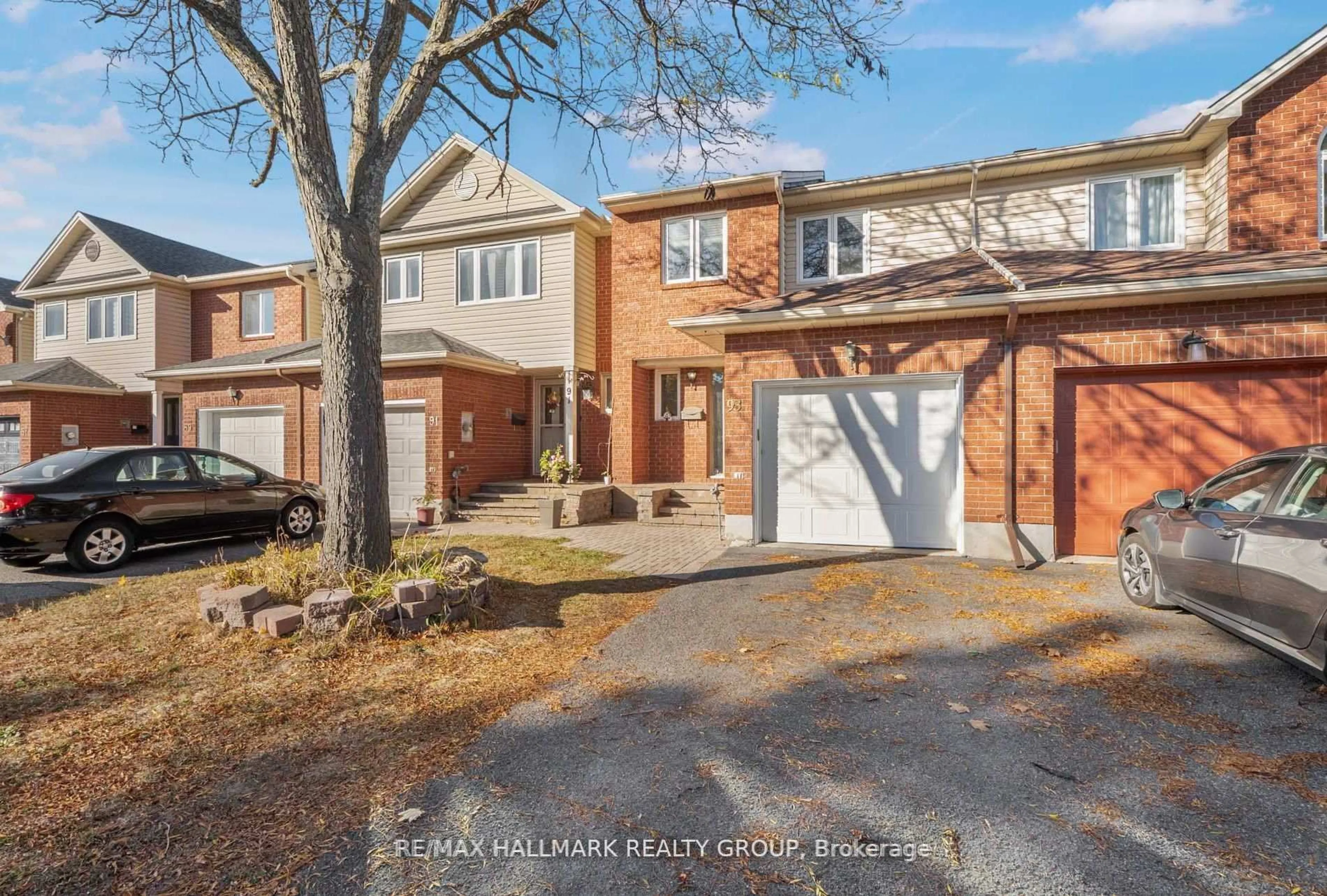 Home with brick exterior material, street for 93 Cedarock Dr, Ottawa Ontario K2M 2H5