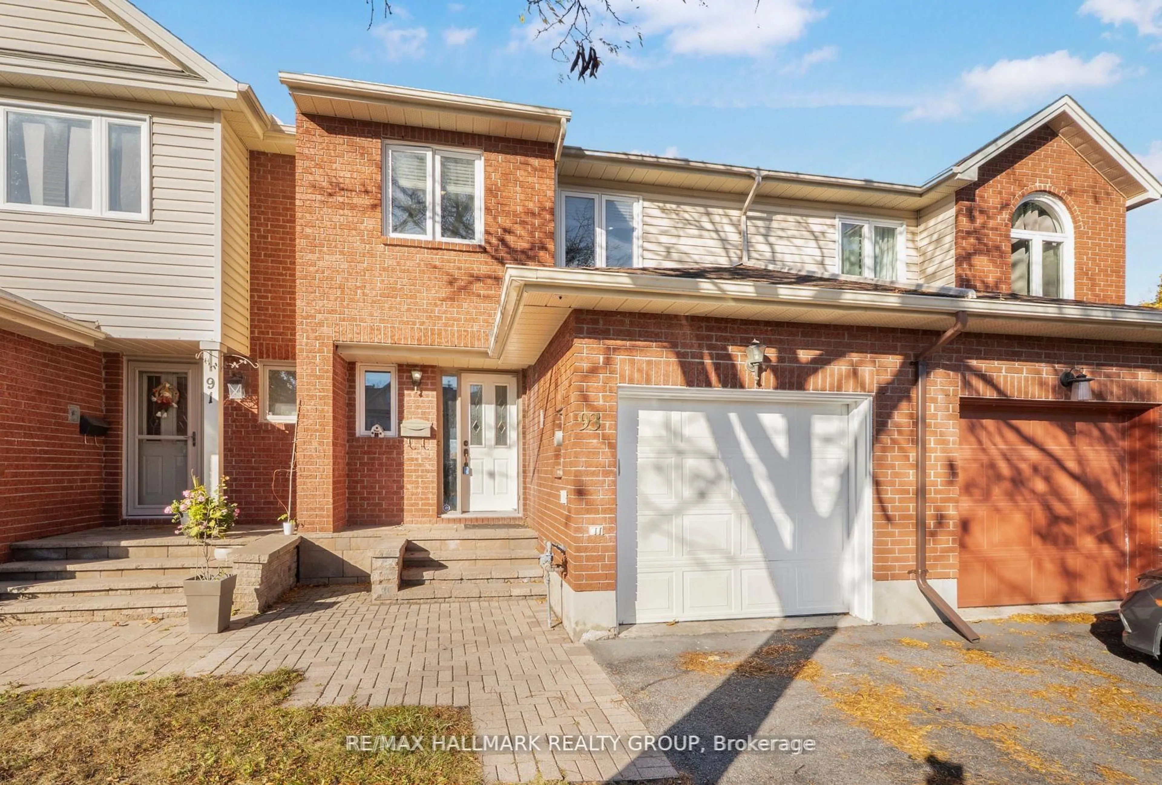 Home with brick exterior material, street for 93 Cedarock Dr, Ottawa Ontario K2M 2H5