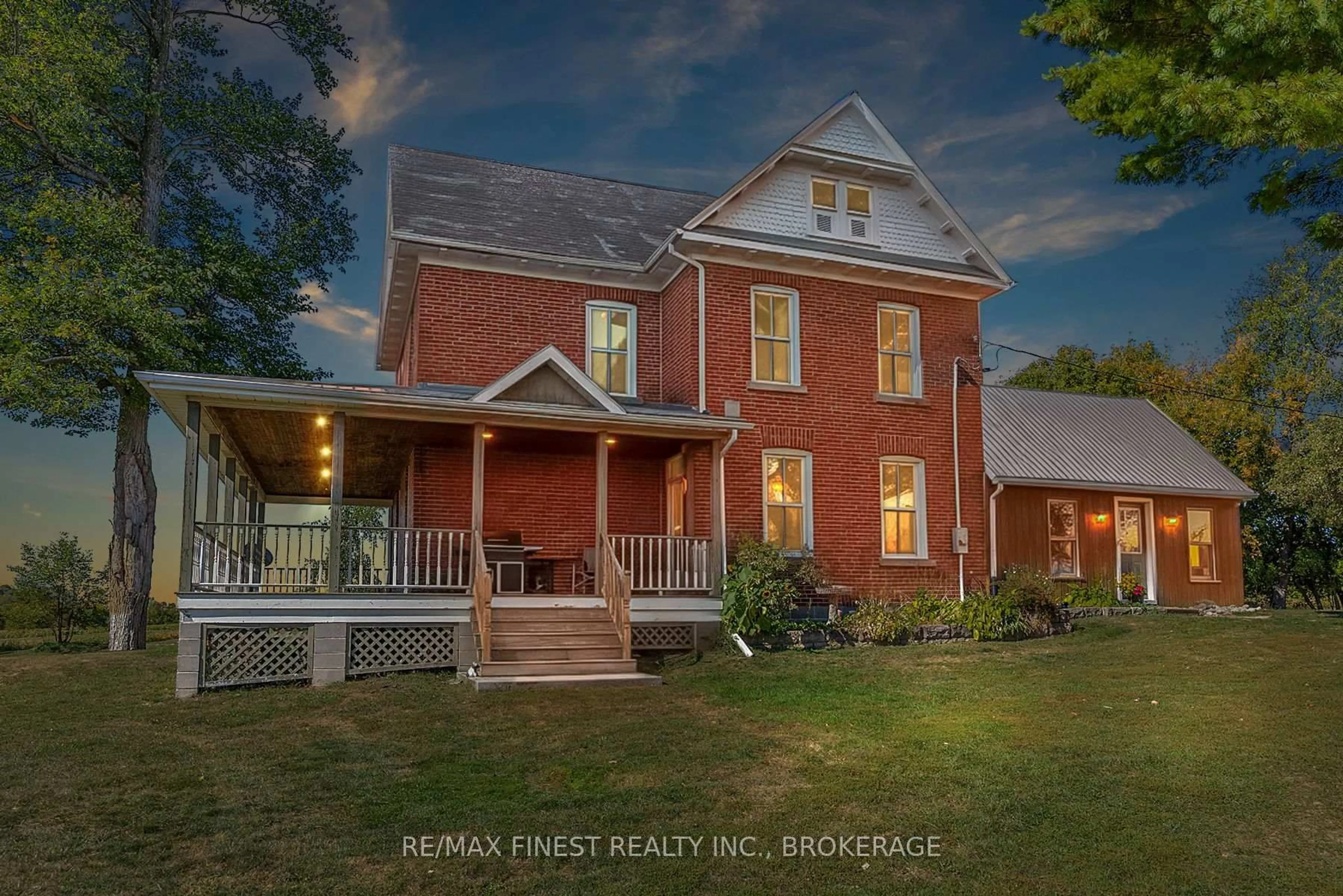 Home with brick exterior material, street for 6676 Highway 15, Seeley's Bay Ontario K0H 2N0