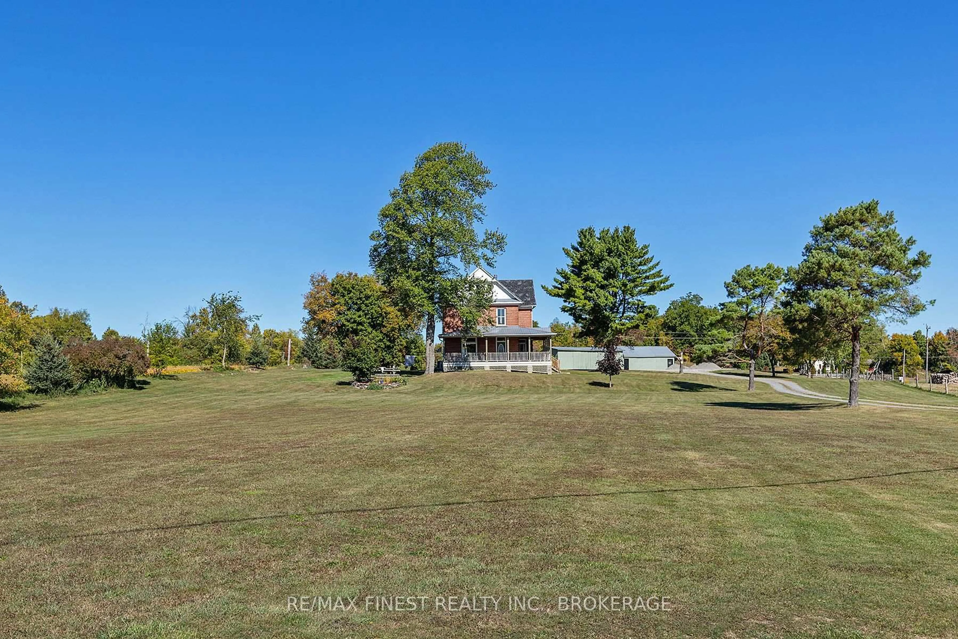 A pic from outside/outdoor area/front of a property/back of a property/a pic from drone, water/lake/river/ocean view for 6676 Highway 15, Seeley's Bay Ontario K0H 2N0