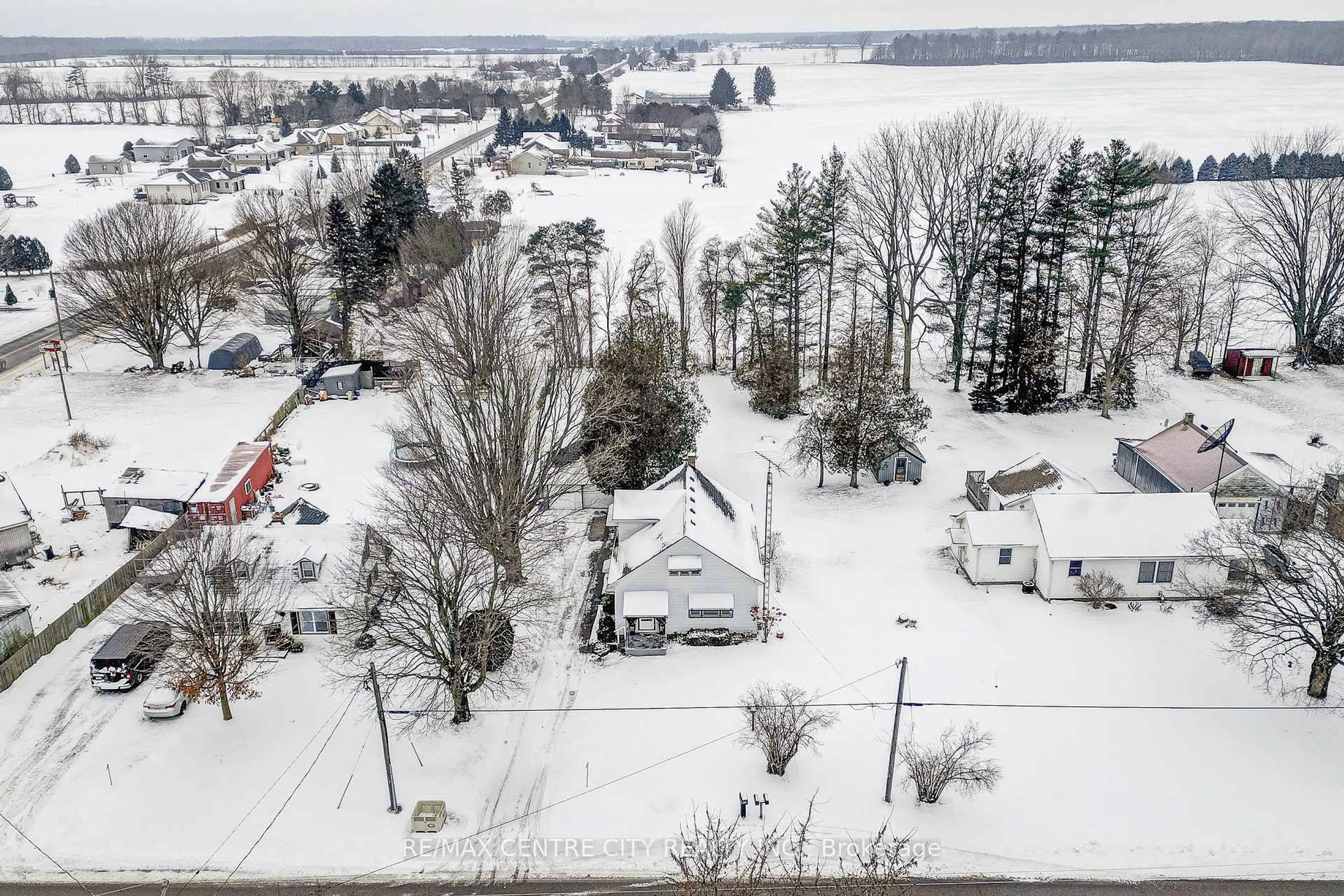 A pic from outside/outdoor area/front of a property/back of a property/a pic from drone, water/lake/river/ocean view for 6745 Richmond Rd, Malahide Ontario N5H 2R5