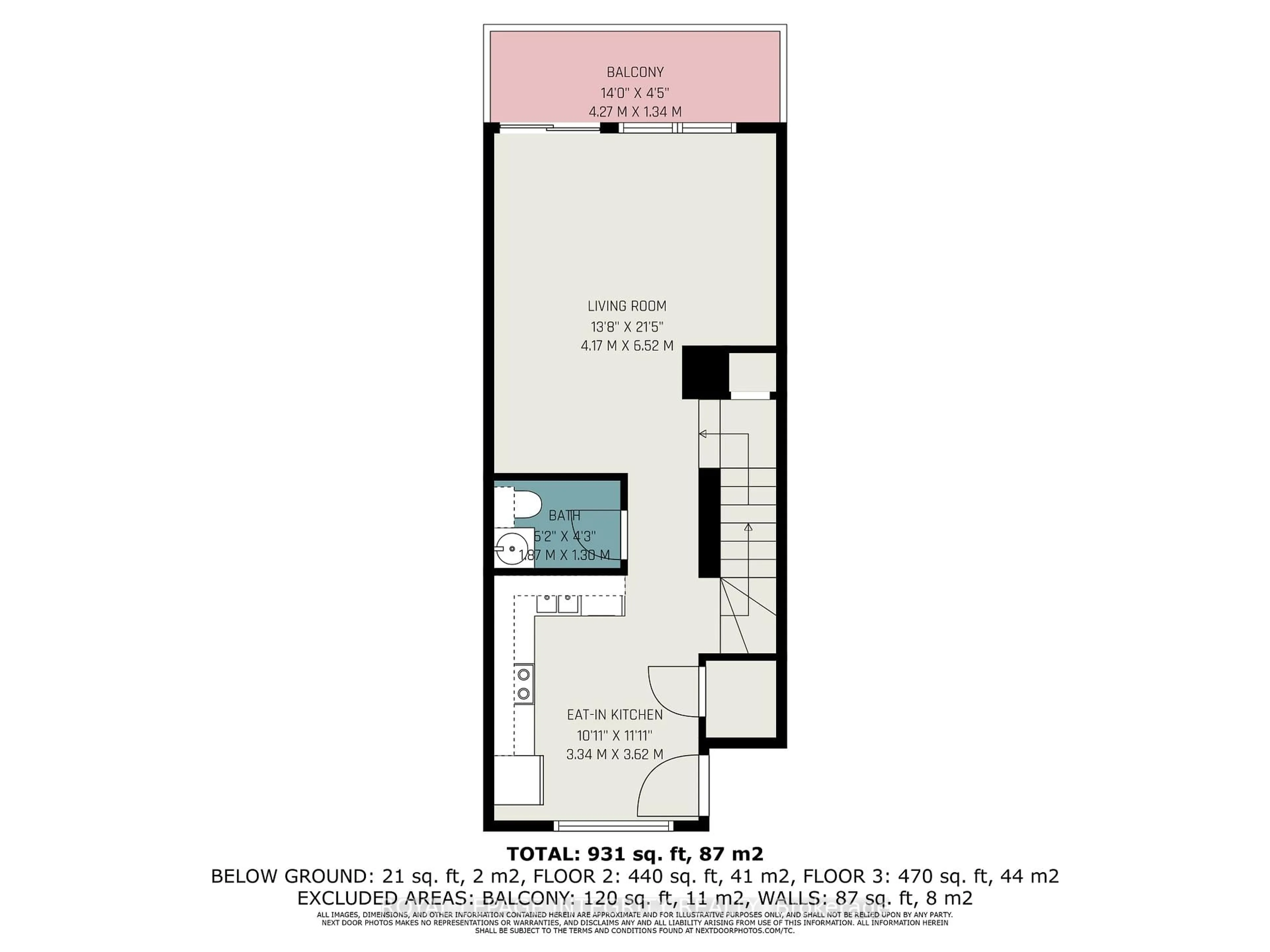 Floor plan for 256 Espin Hts, Ottawa Ontario K2J 0Y8