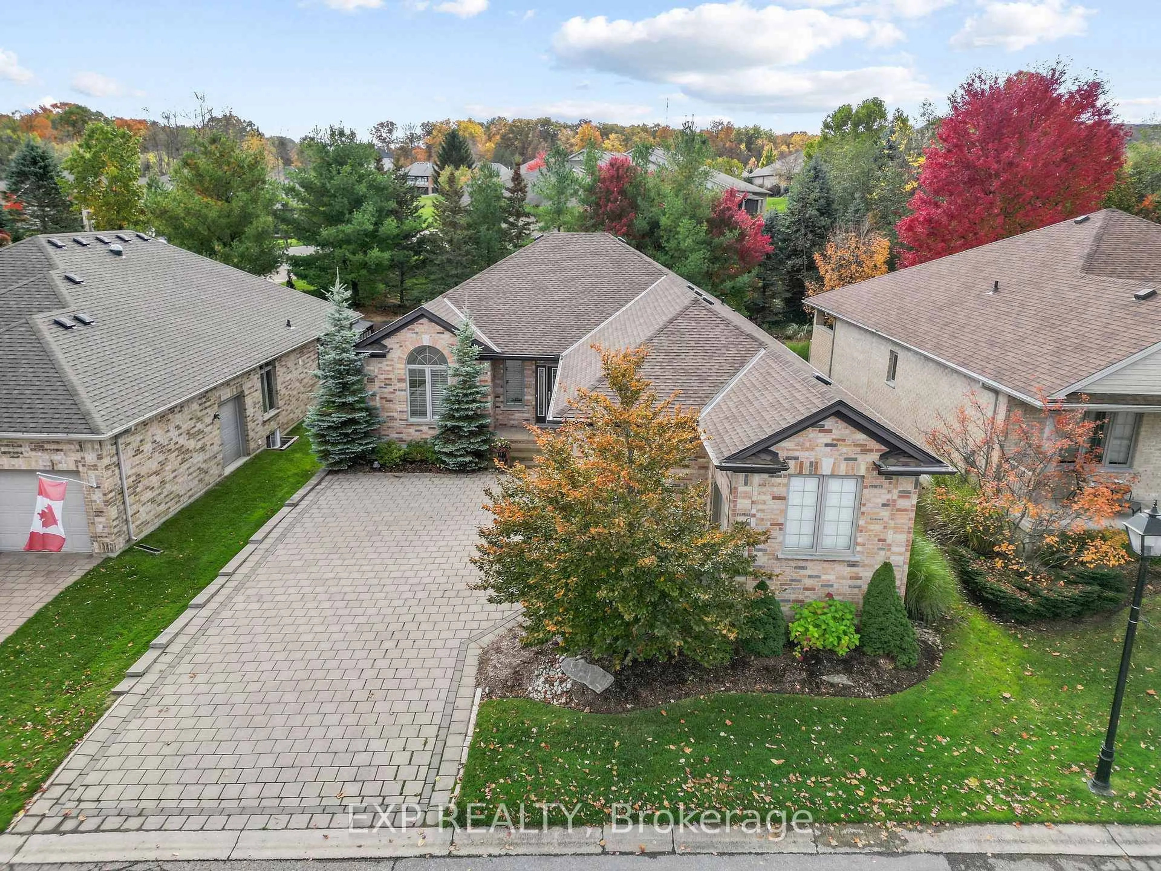 A pic from outside/outdoor area/front of a property/back of a property/a pic from drone, street for 2137 Jack Nash Dr, London South Ontario N6K 5R1