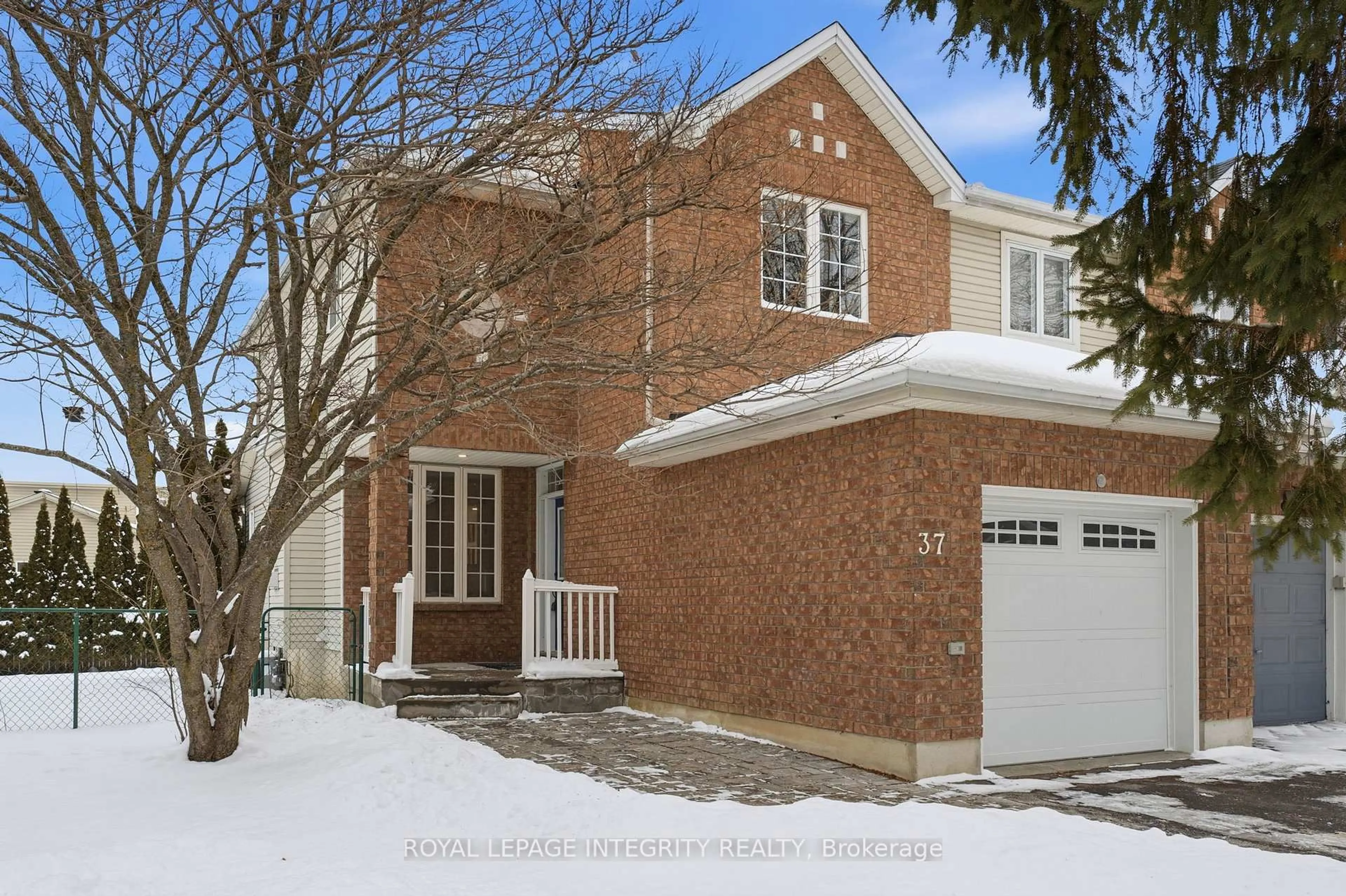 Home with brick exterior material, street for 37 Eagleview St, Ottawa Ontario K2M 2R3