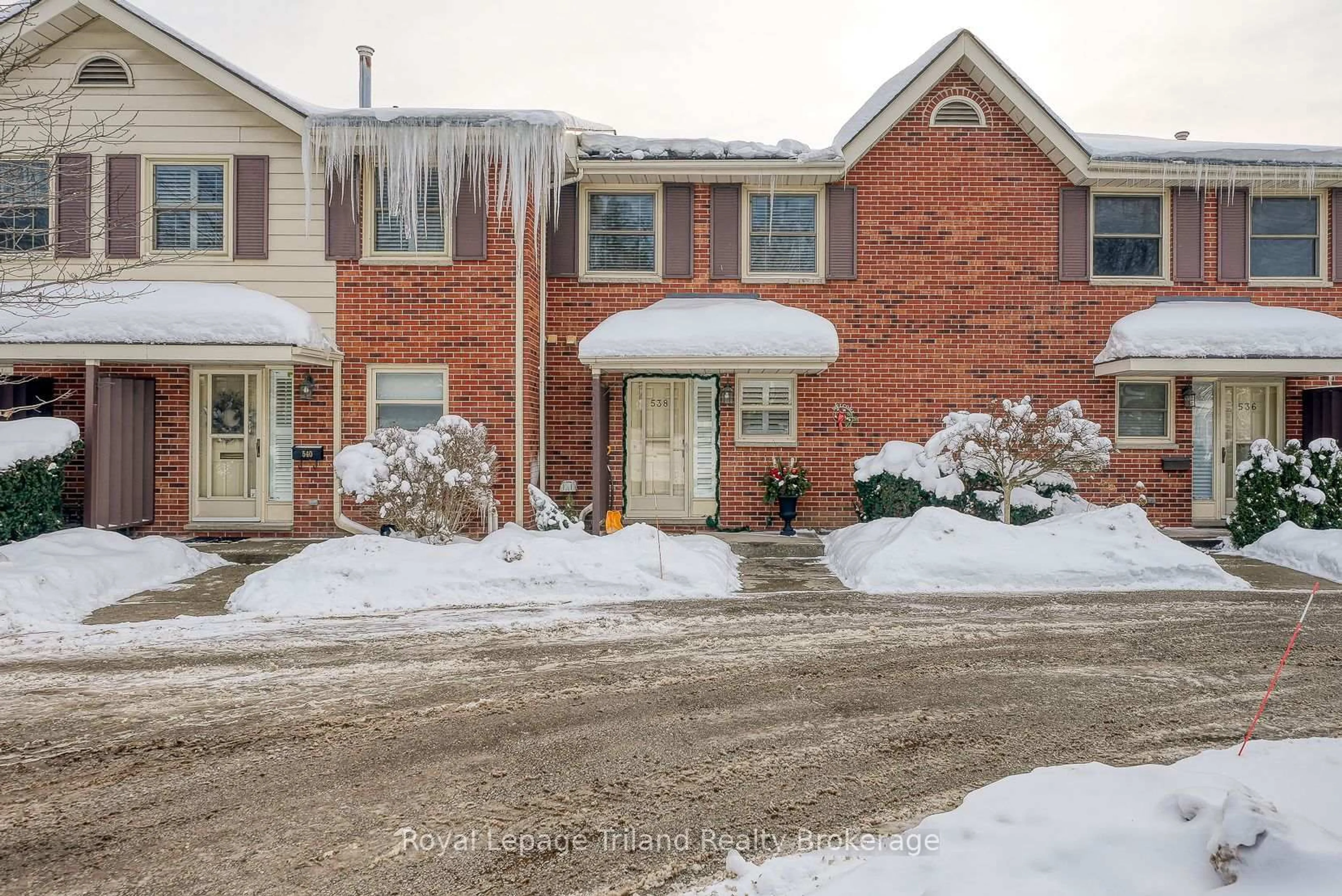 Home with brick exterior material, street for 538 Ingersoll Ave, Woodstock Ontario N4S 4Y2