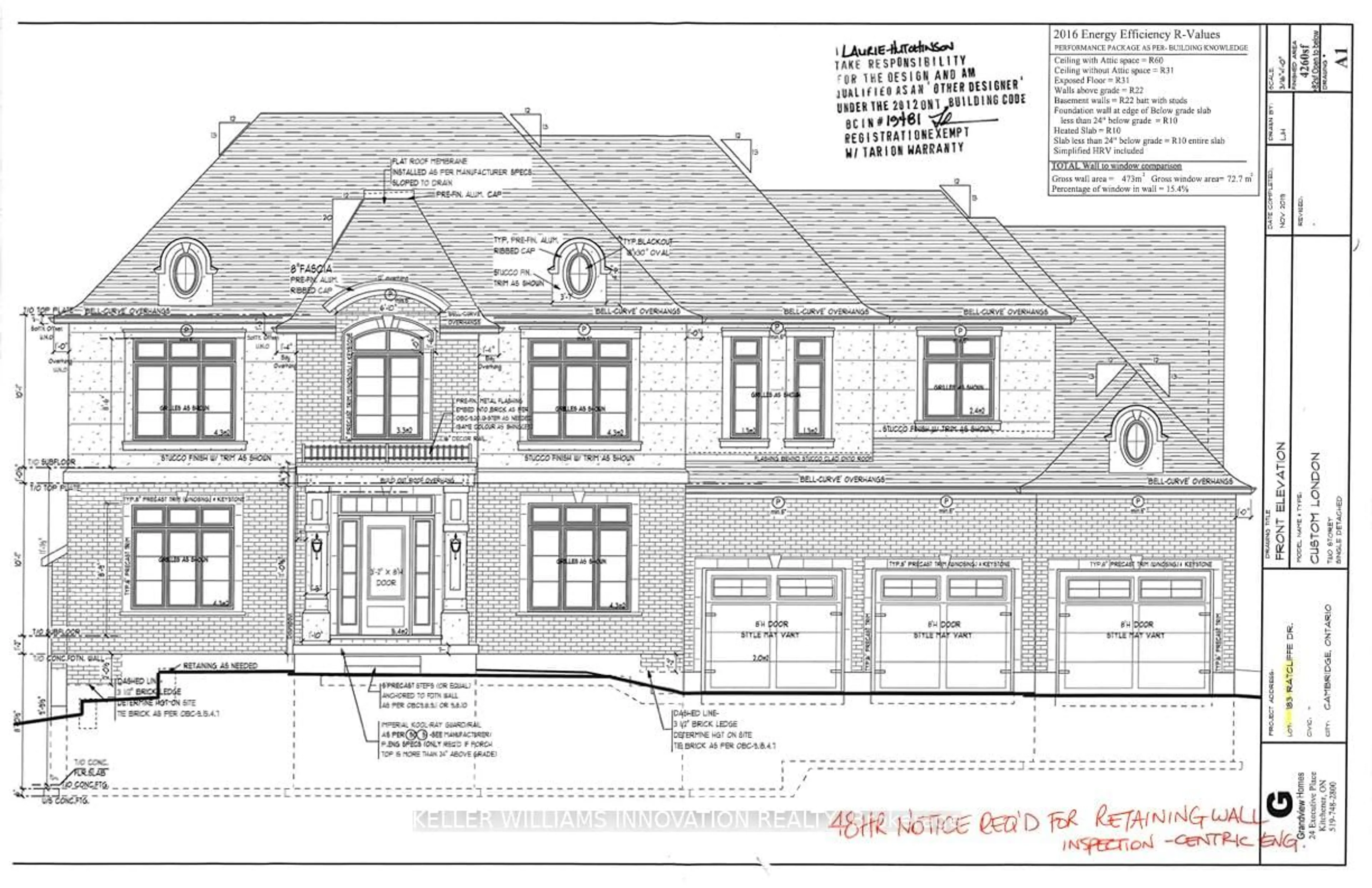 Floor plan for 1170 Ratcliffe Dr, Waterloo Ontario N3E 0B8