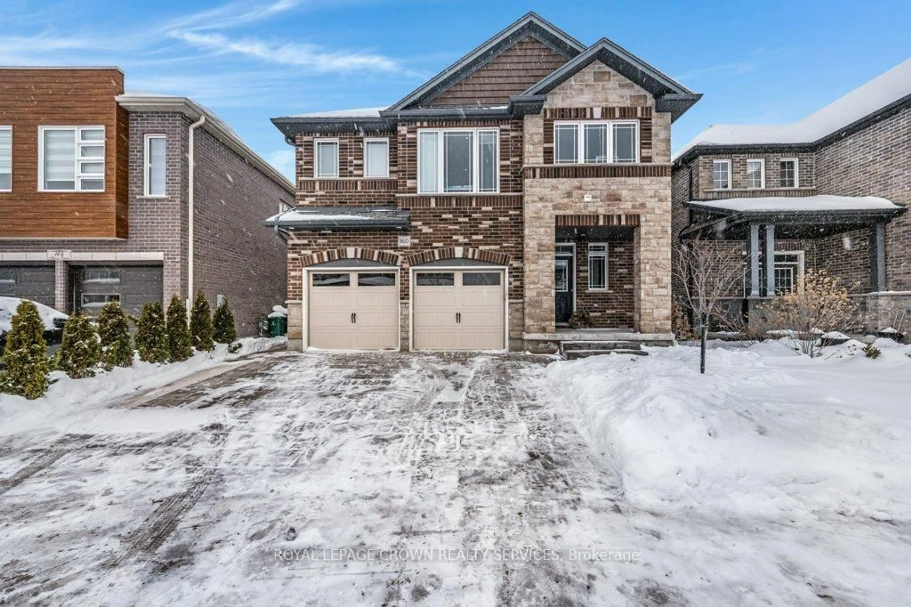 Home with brick exterior material, street for 160 Freure Dr, Cambridge Ontario N1S 0B4