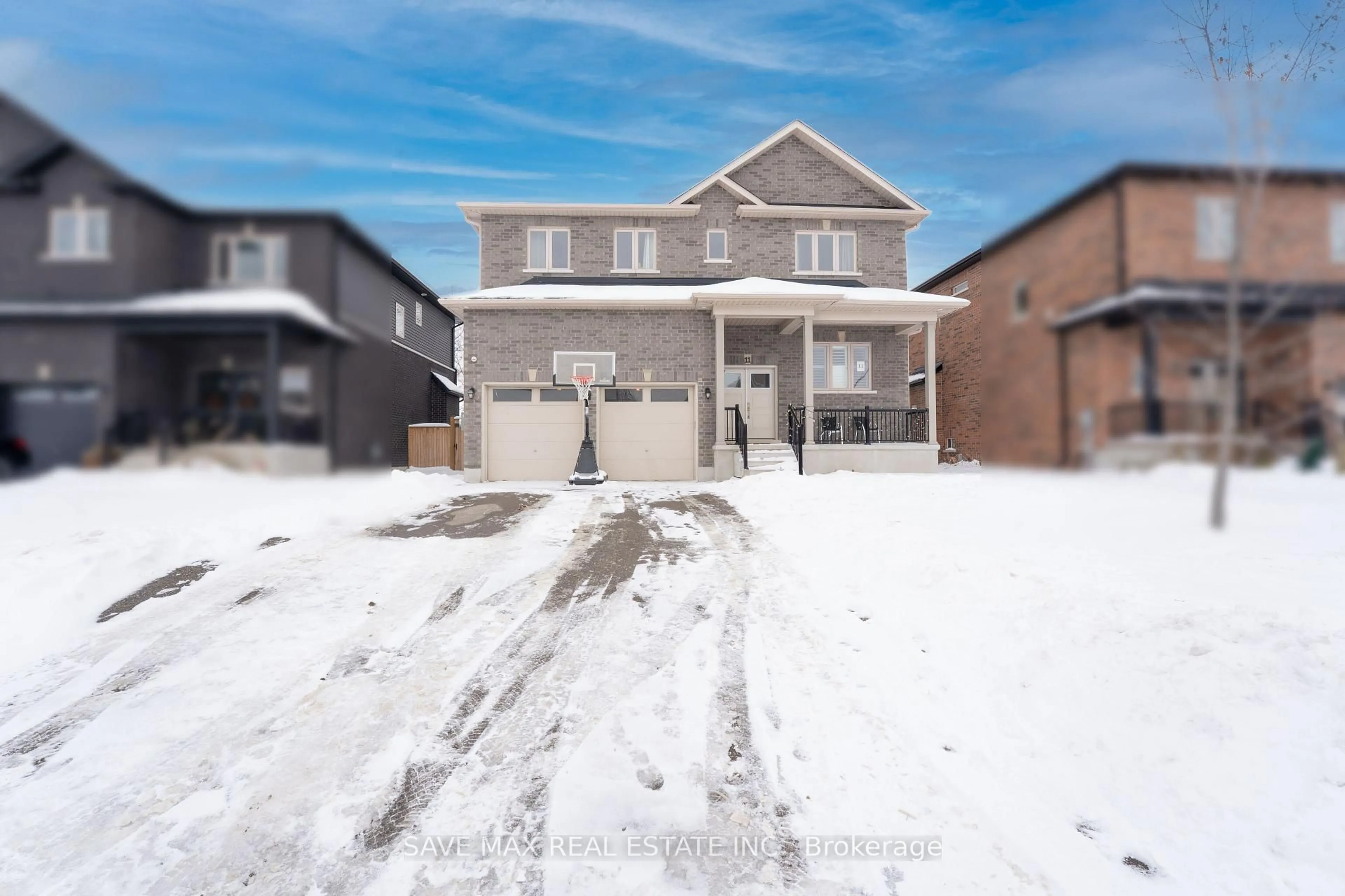 A pic from outside/outdoor area/front of a property/back of a property/a pic from drone, street for 11 Peterson St, Blandford-Blenheim Ontario N0J 1G0