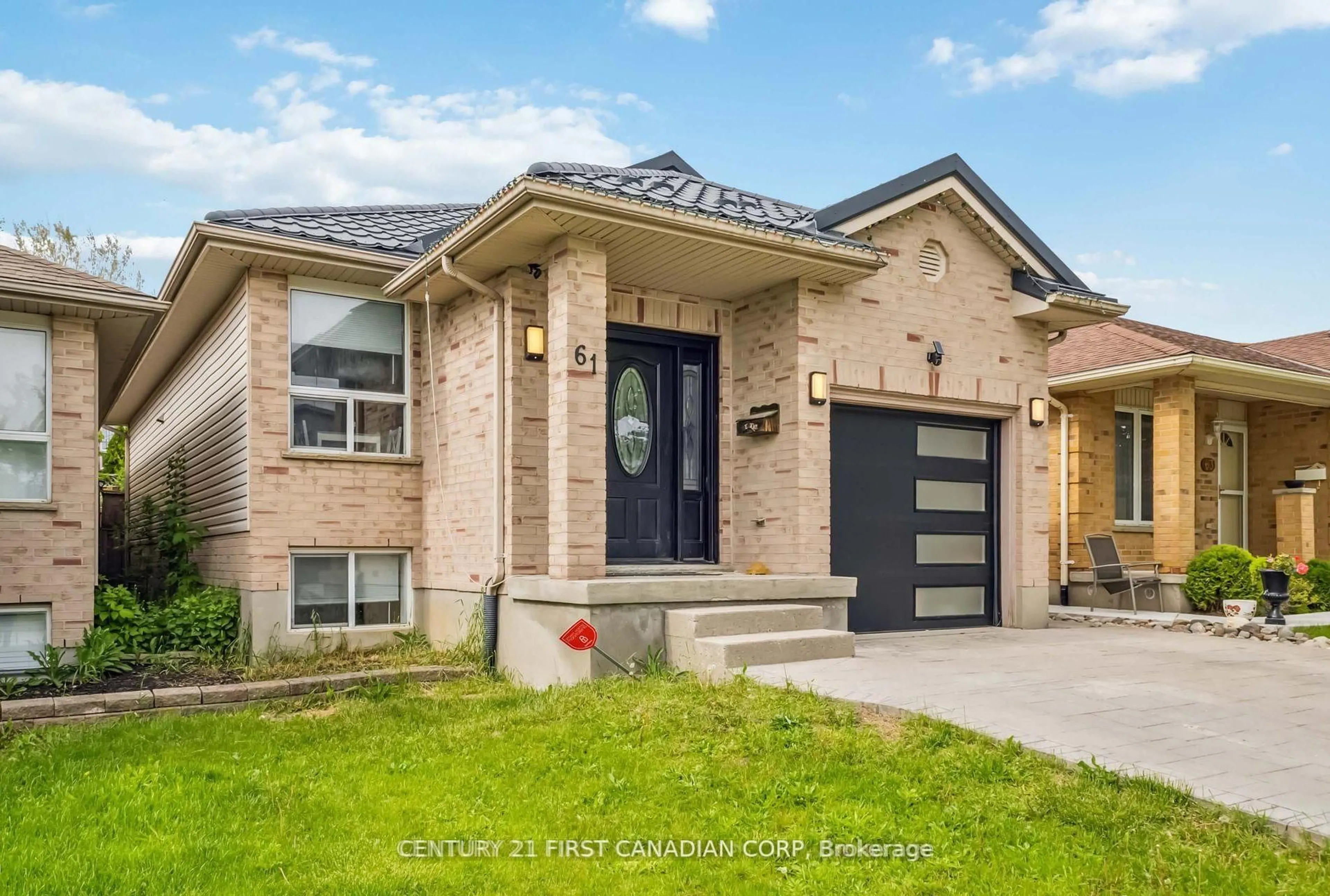 Home with brick exterior material, street for 61 TANNER Dr, London East Ontario N5W 6B6