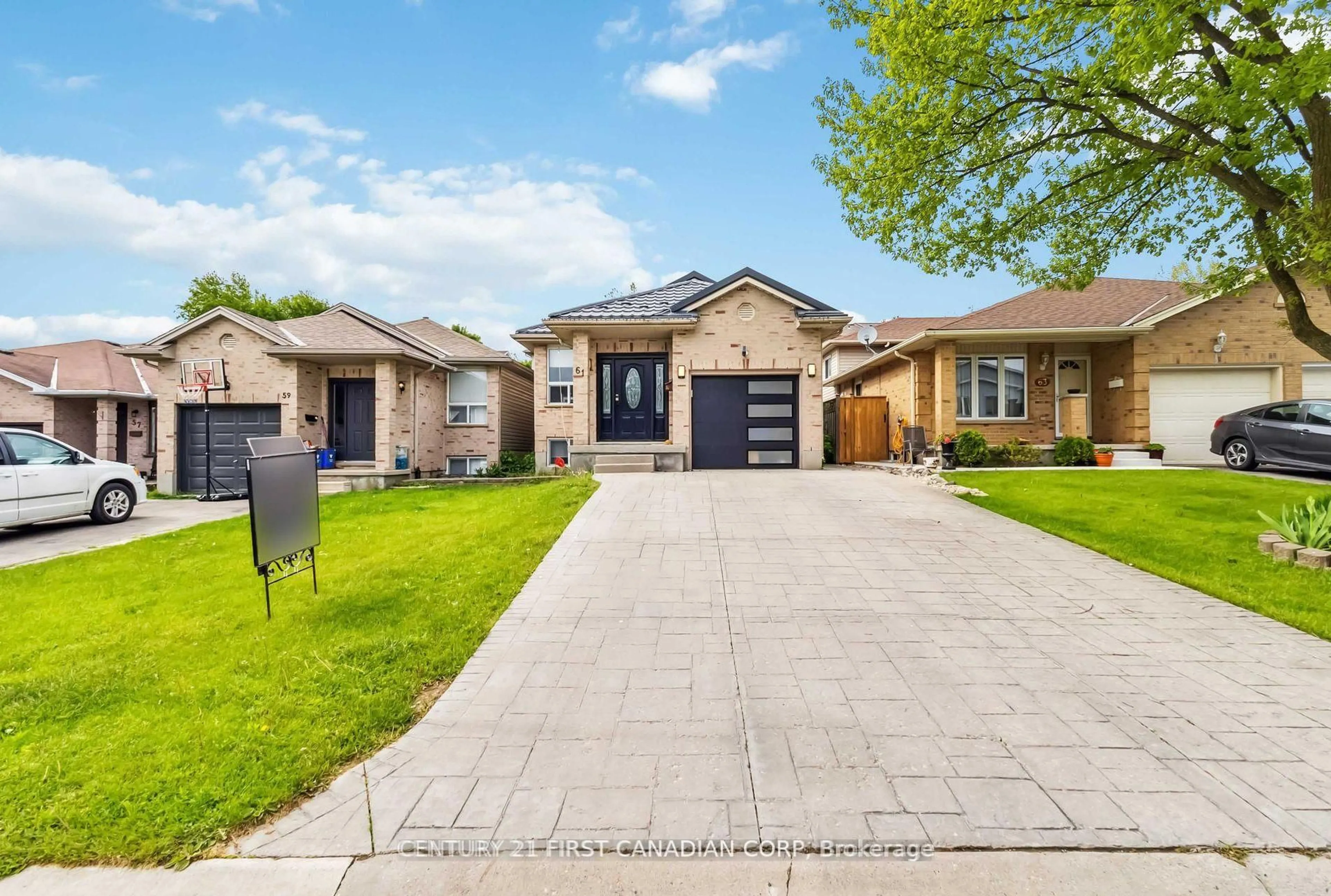 Home with brick exterior material, street for 61 TANNER Dr, London East Ontario N5W 6B6
