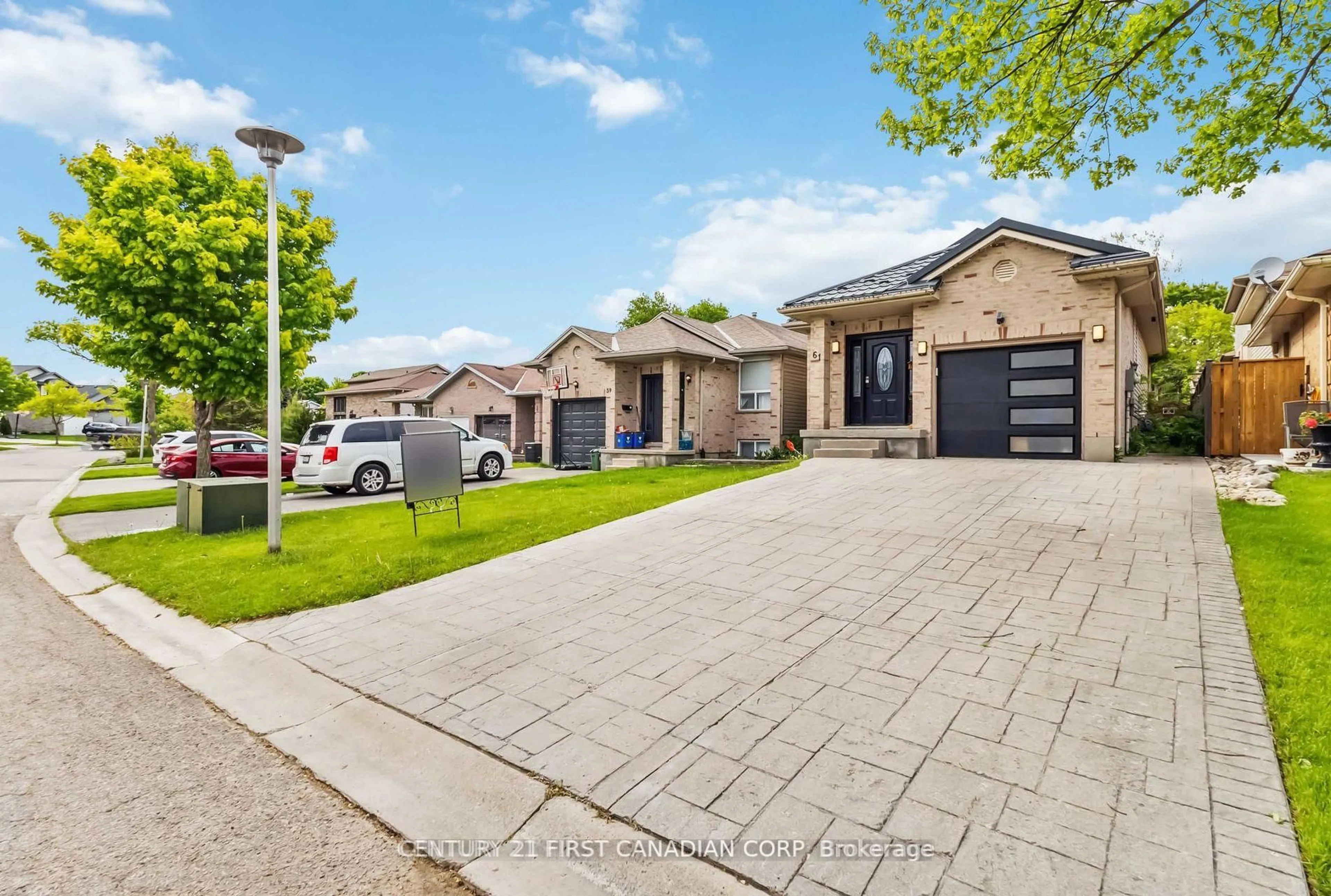 Home with brick exterior material, street for 61 TANNER Dr, London East Ontario N5W 6B6