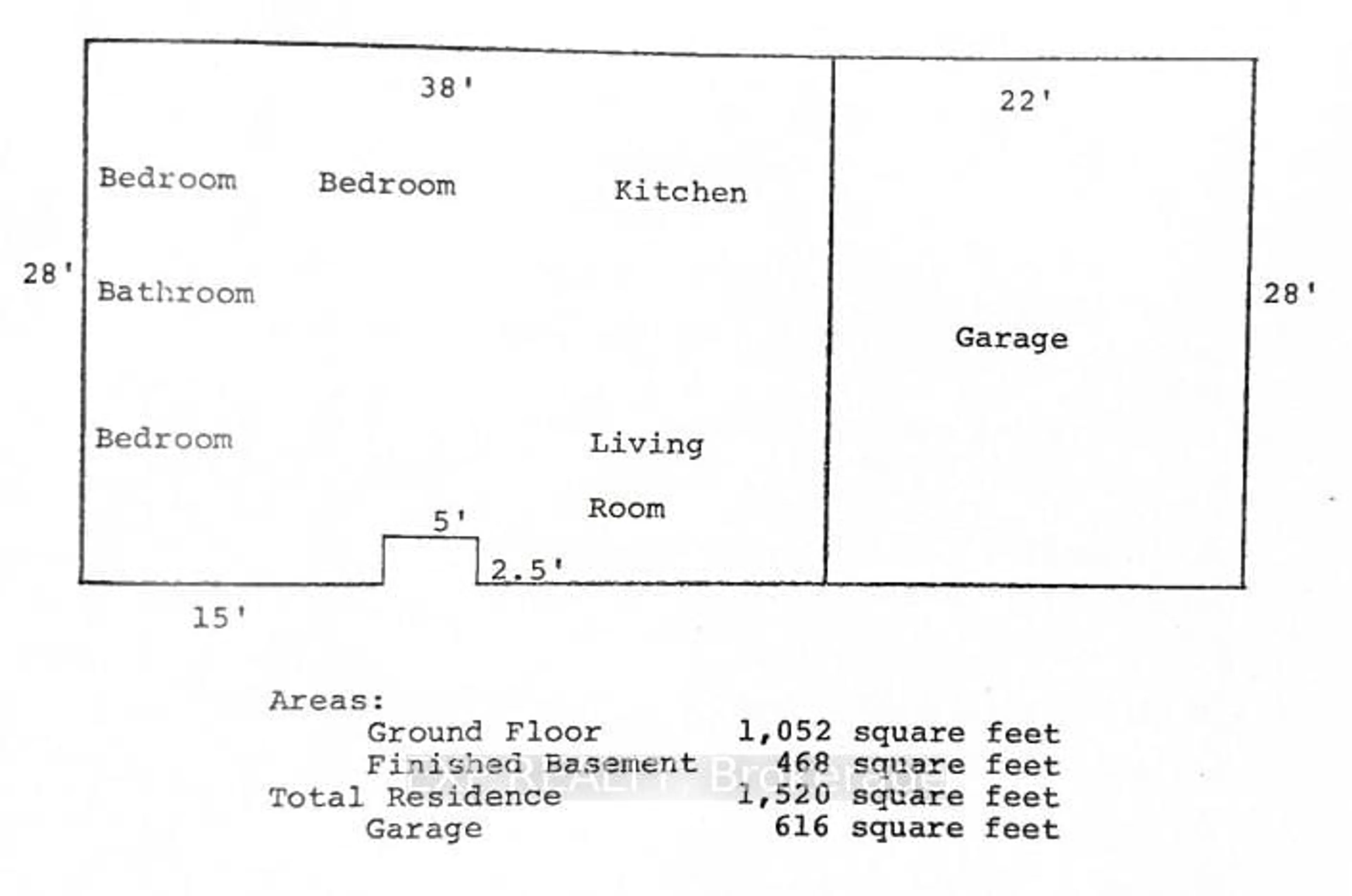 Floor plan for 1814 Hamilton Rd, London South Ontario N6M 1G4