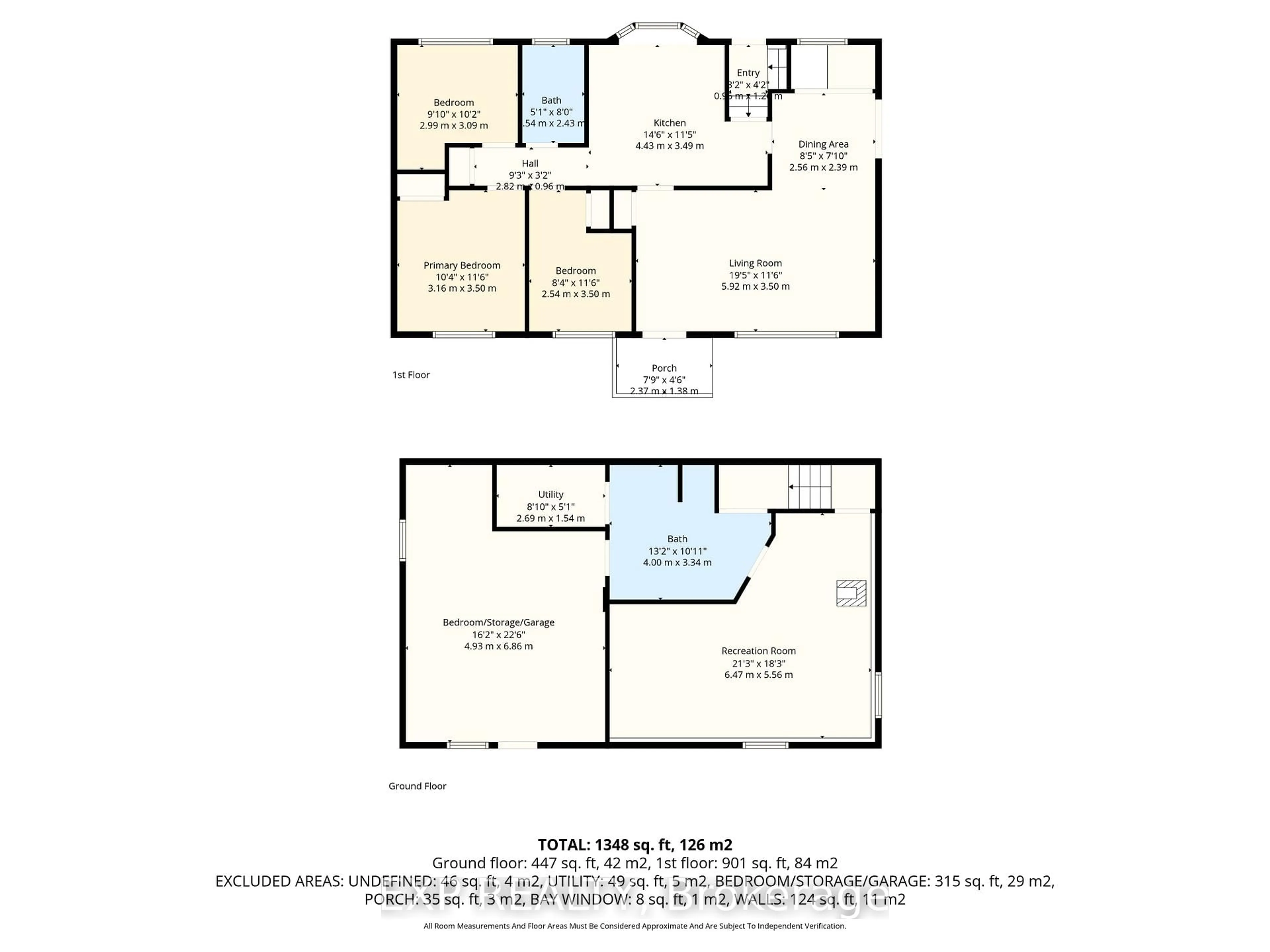 Floor plan for 2825 Peter St, Hamilton Township Ontario K9A 4J9