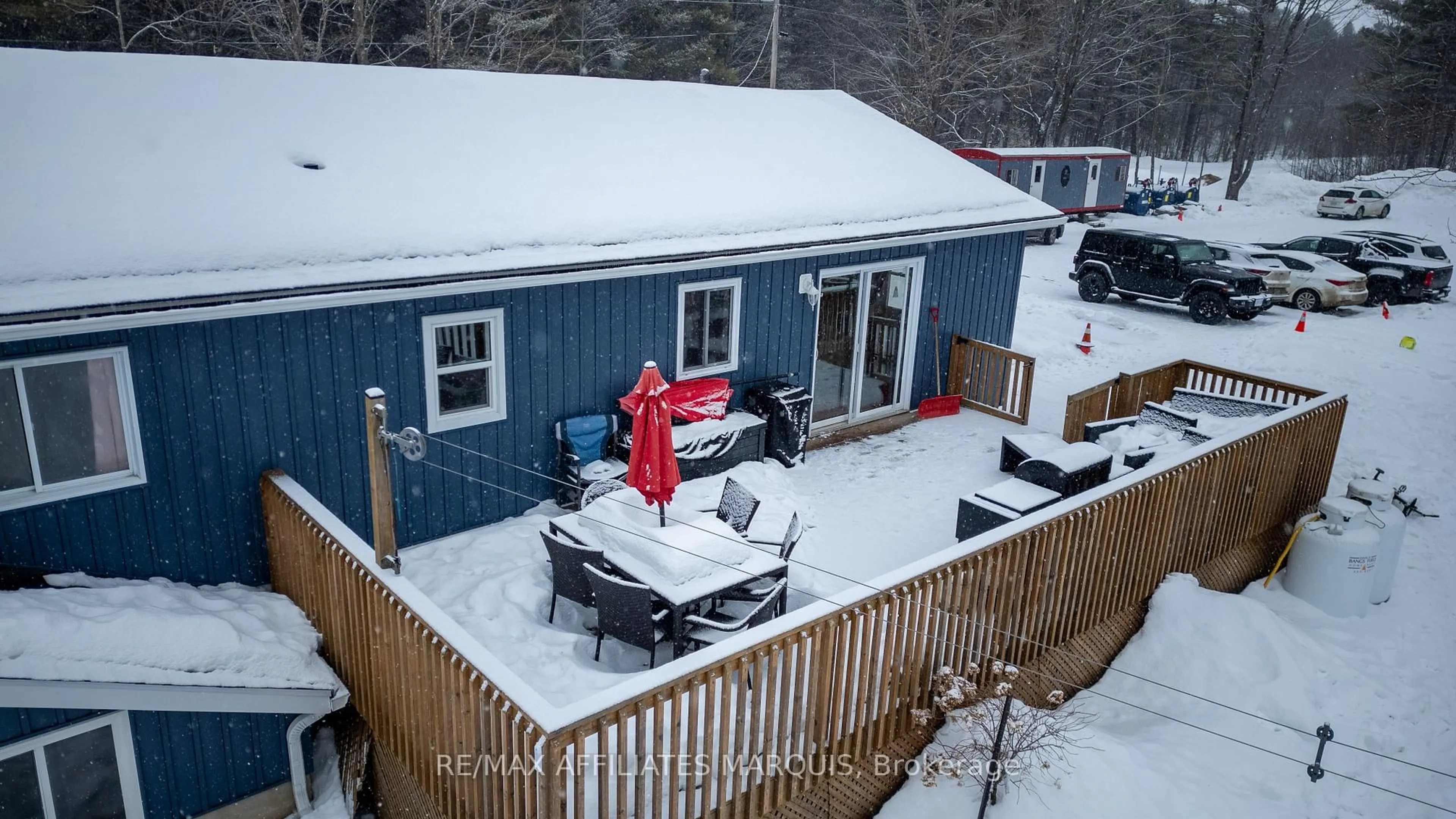 A pic from outside/outdoor area/front of a property/back of a property/a pic from drone, mountain view for 480 Porter Rd, Rideau Lakes Ontario K0G 1X0