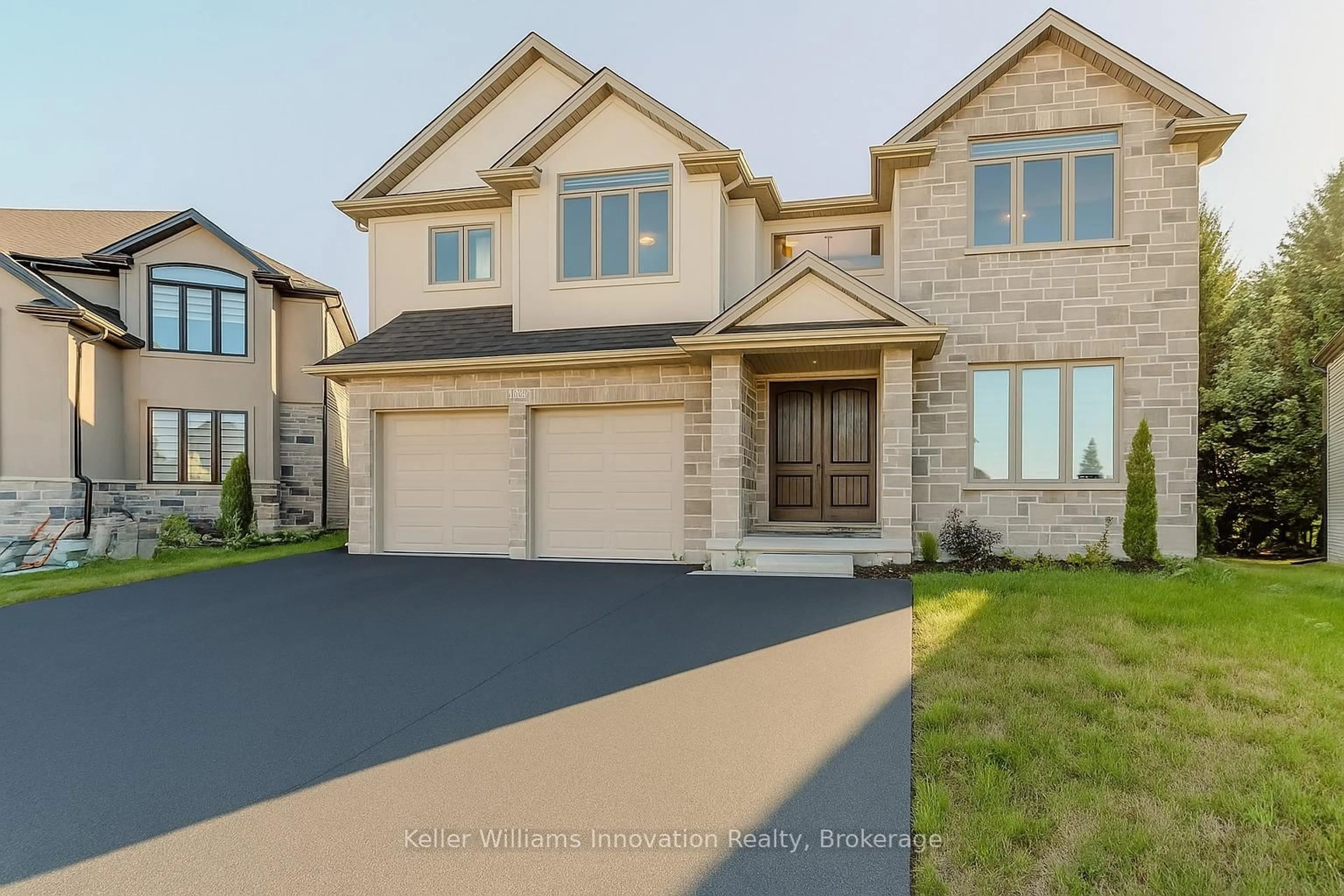 Home with brick exterior material, street for 133 Birdie Crt, Woodstock Ontario N4T 0N3