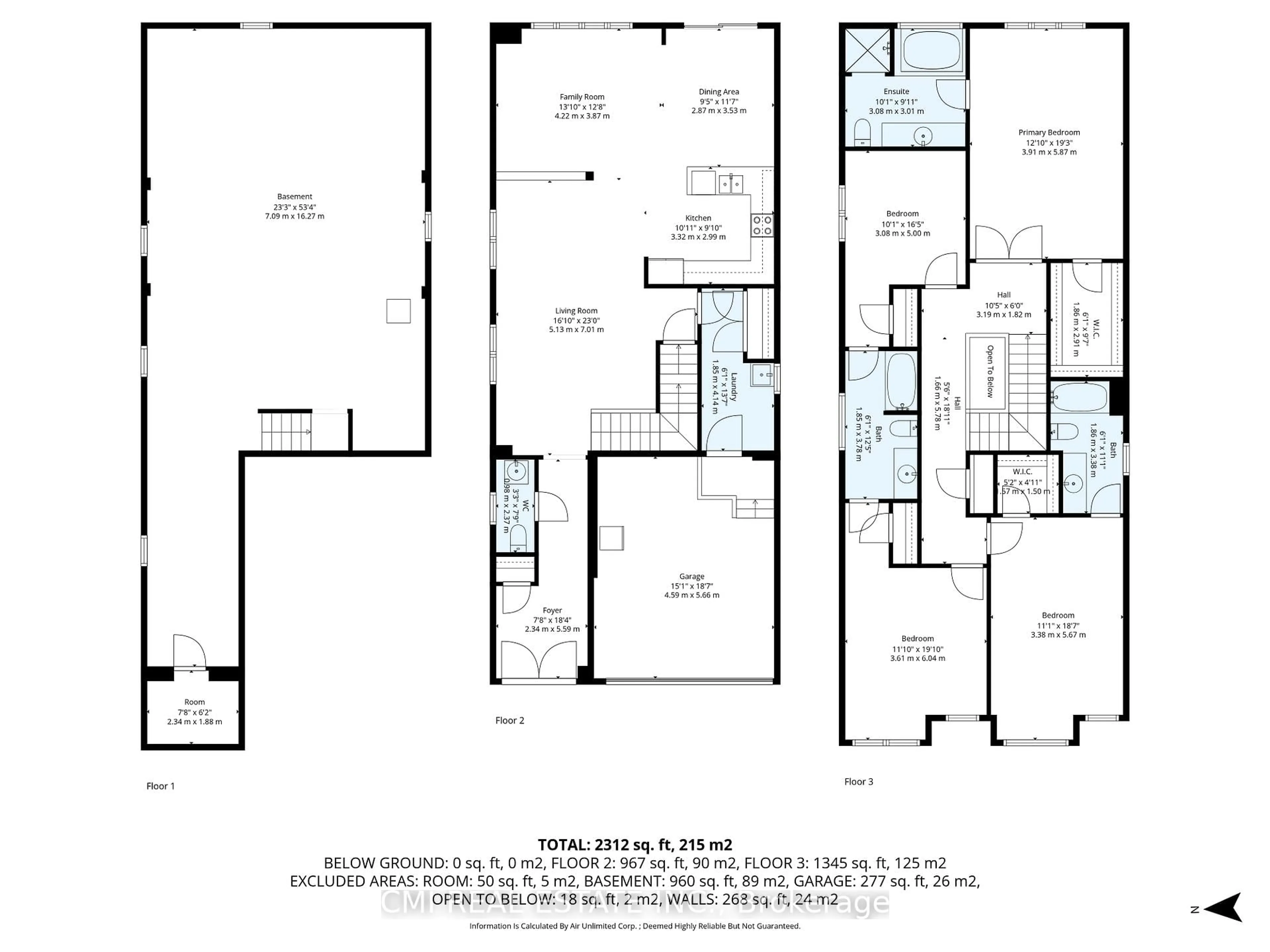 Floor plan for 251 Palace St, Thorold Ontario L2V 0N3