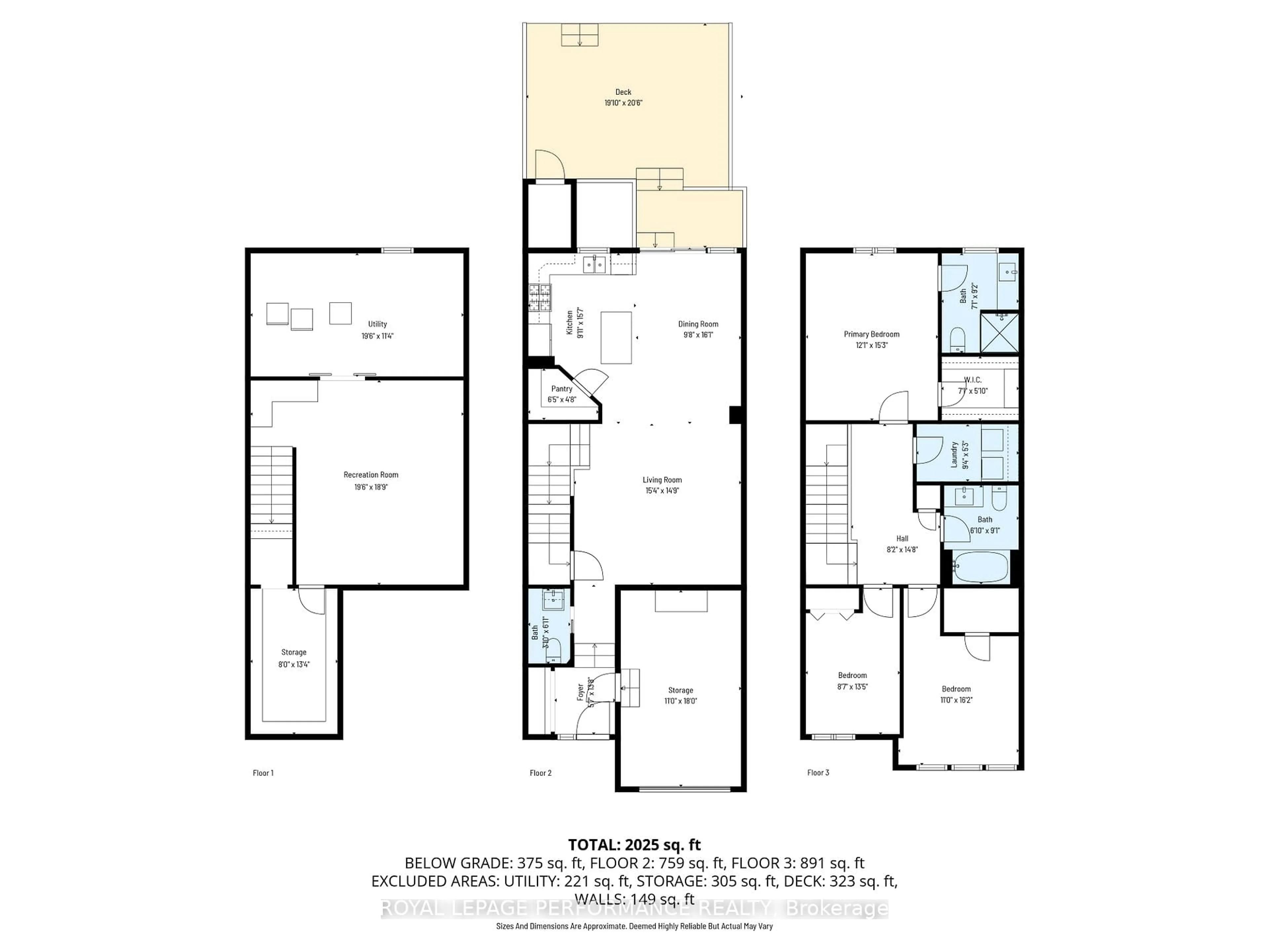 Floor plan for 279 Belfort St, Russell Ontario K0A 1W0