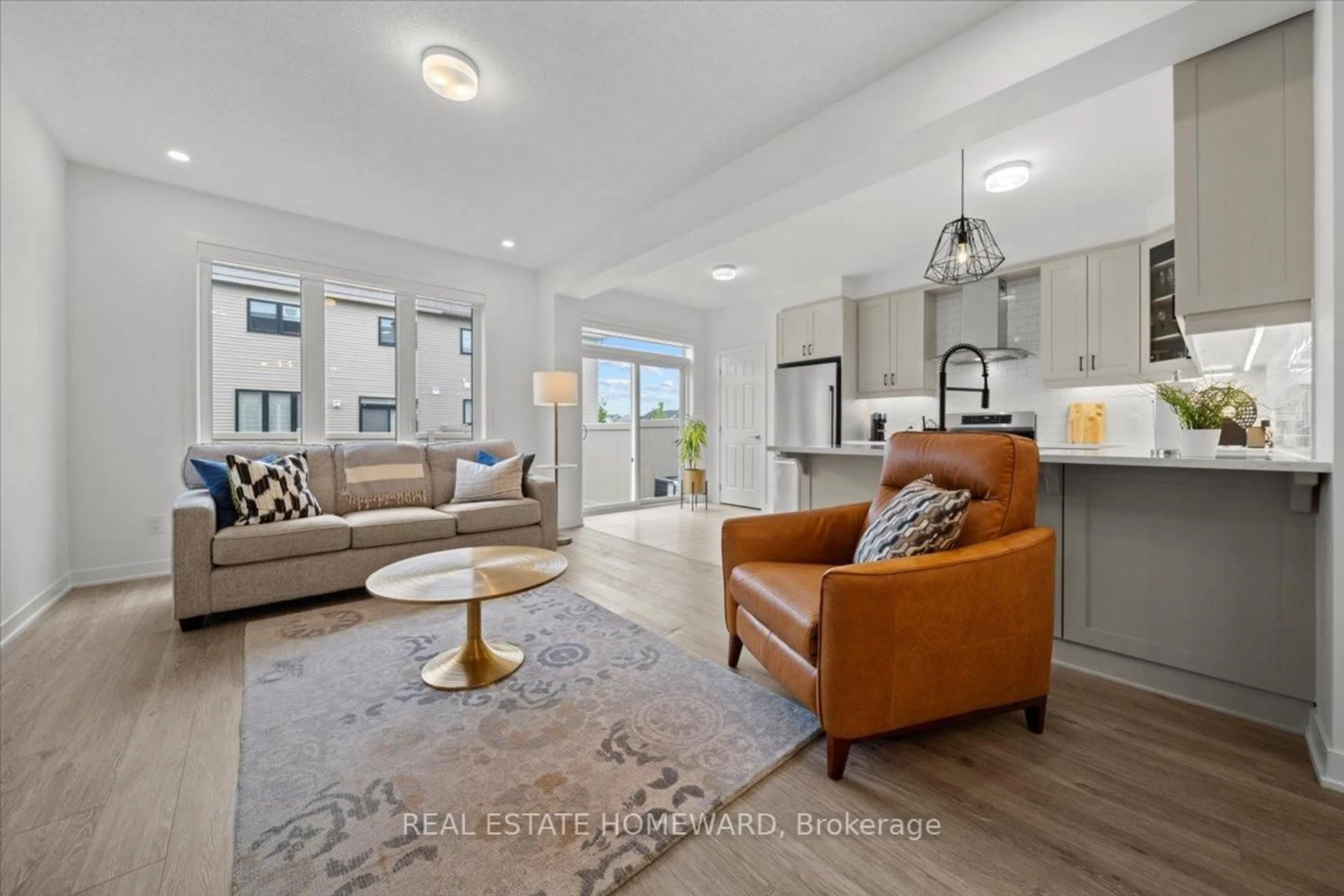 Living room with furniture, unknown for 52 Kindred Row, Ottawa Ontario K2S 3A1