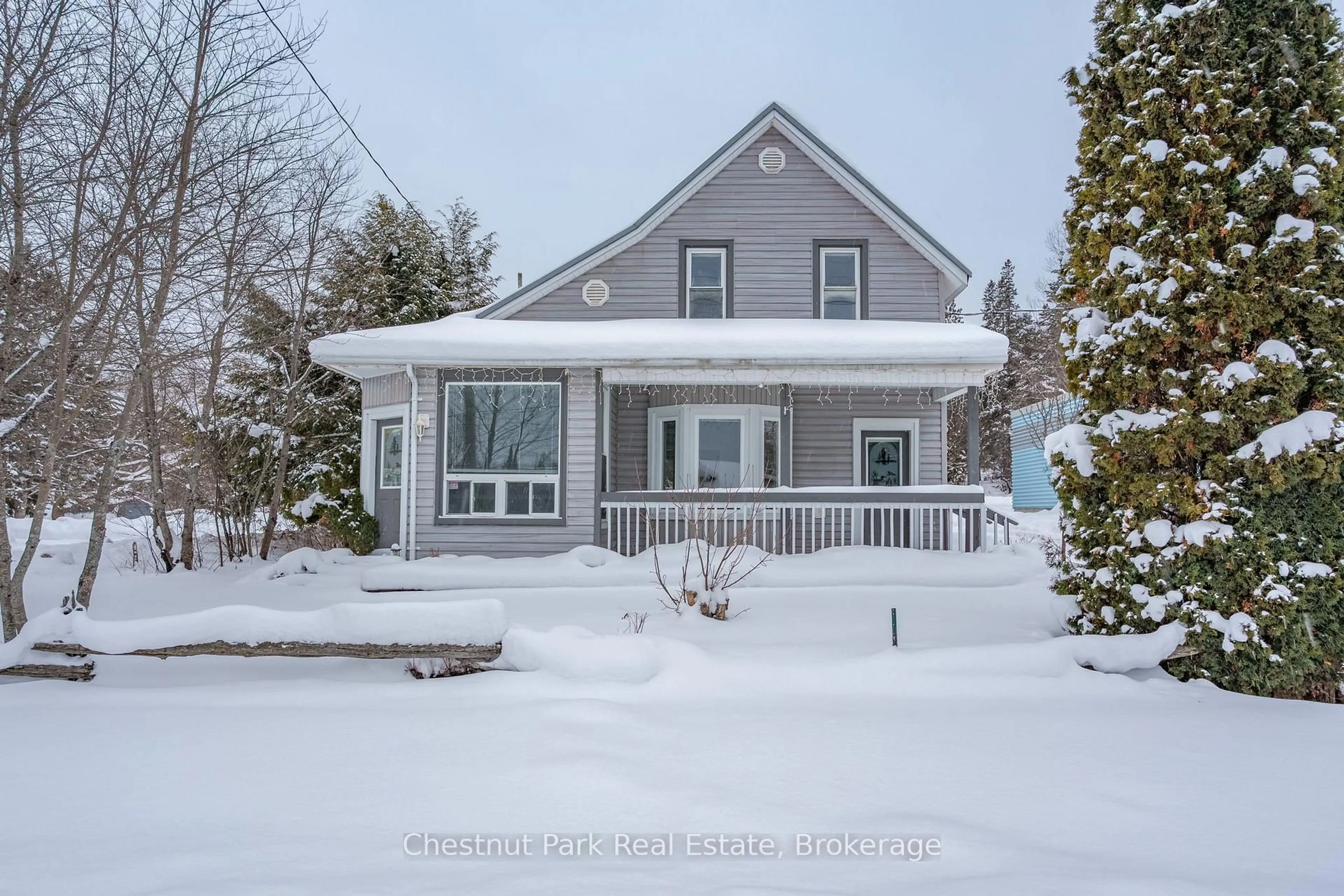 A pic from outside/outdoor area/front of a property/back of a property/a pic from drone, street for 2170 592 Highway, Perry Ontario P0A 1J0