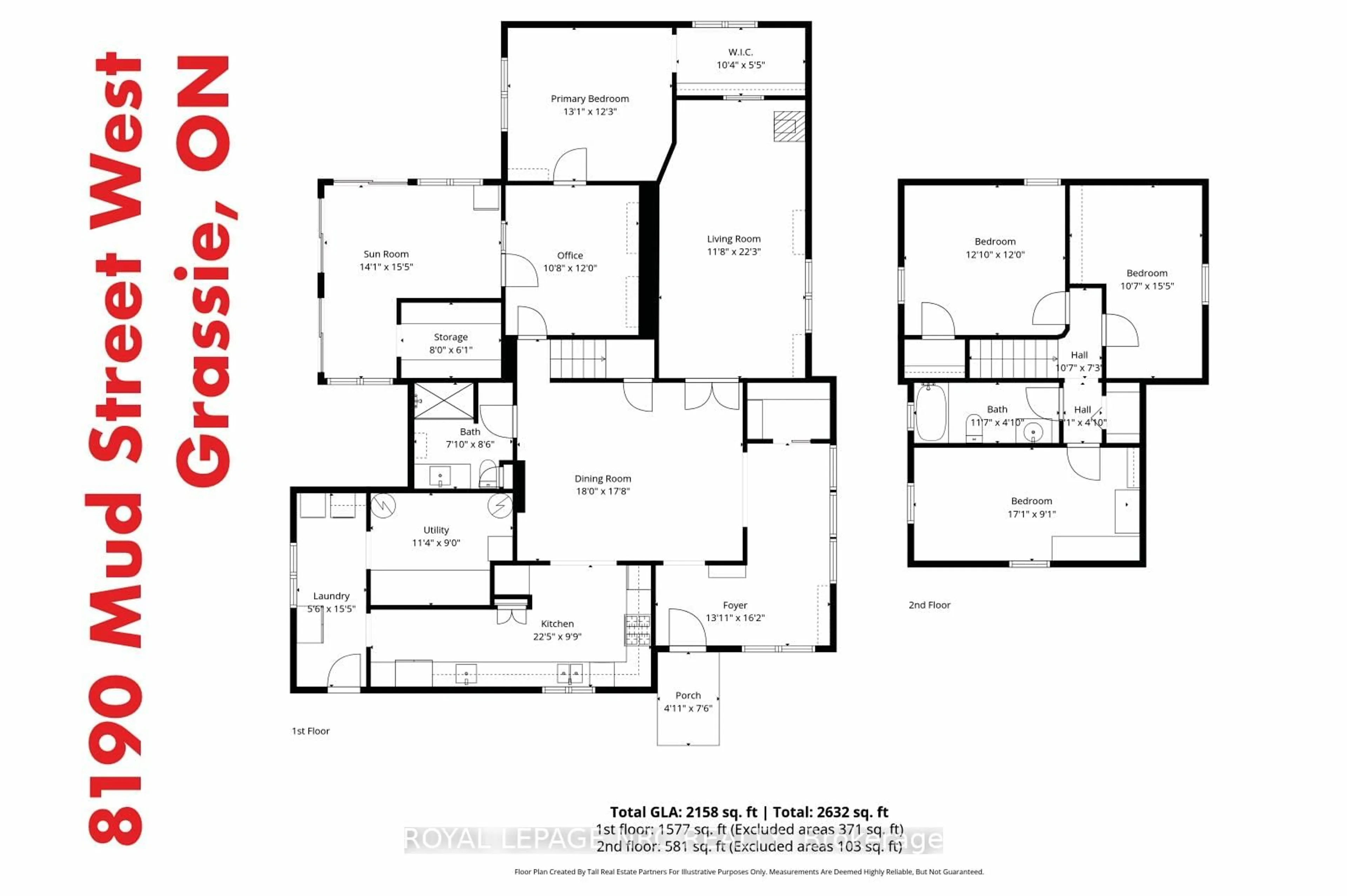 Floor plan for 8190 Mud St, Grimsby Ontario L0R 1M0