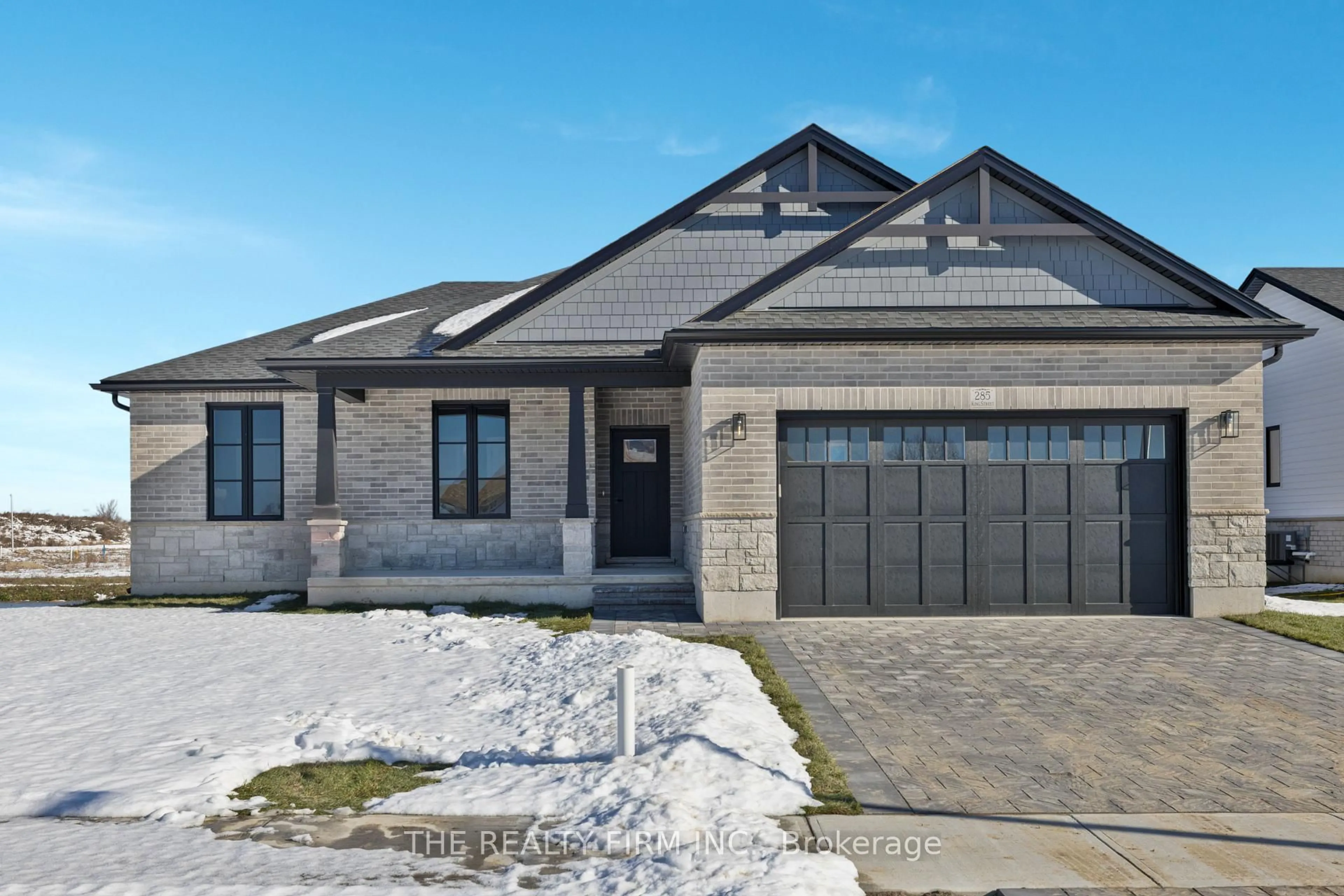 Home with brick exterior material, street for 289 King St, Southwest Middlesex Ontario N0L 1M0