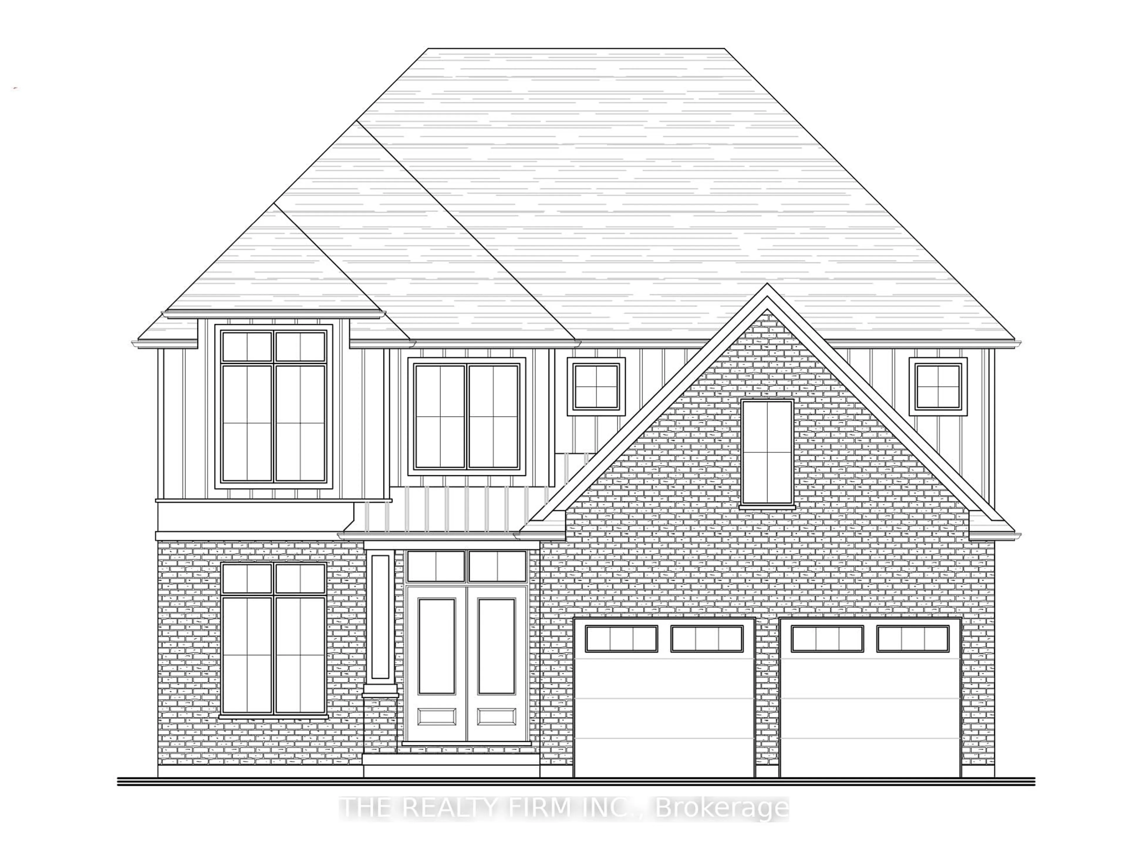 Home with brick exterior material, building for 262 Harvest Lane, Thames Centre Ontario N0L 1G2