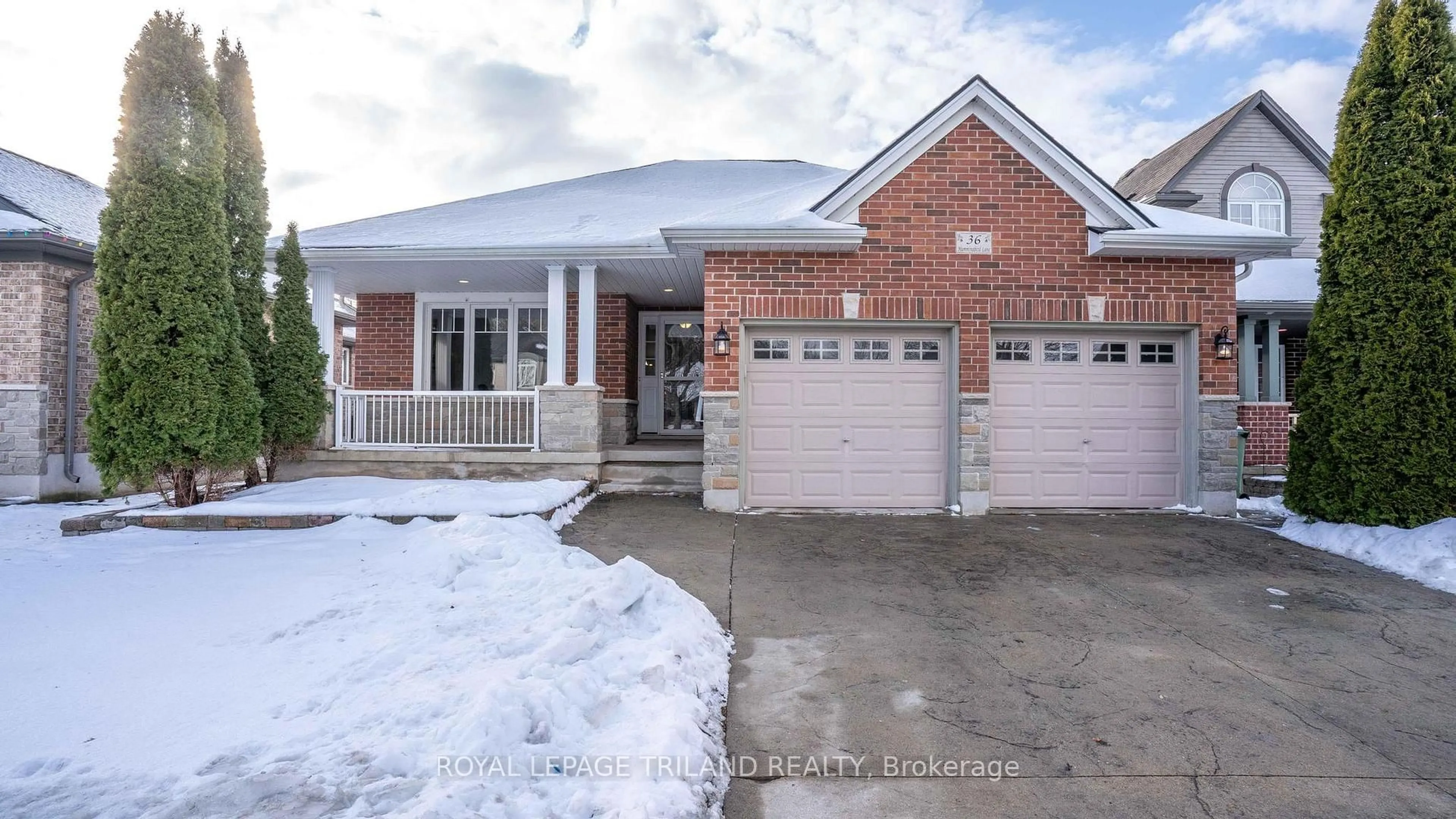 Home with brick exterior material, street for 36 HUMMINGBIRD Lane, St. Thomas Ontario N5R 6L8