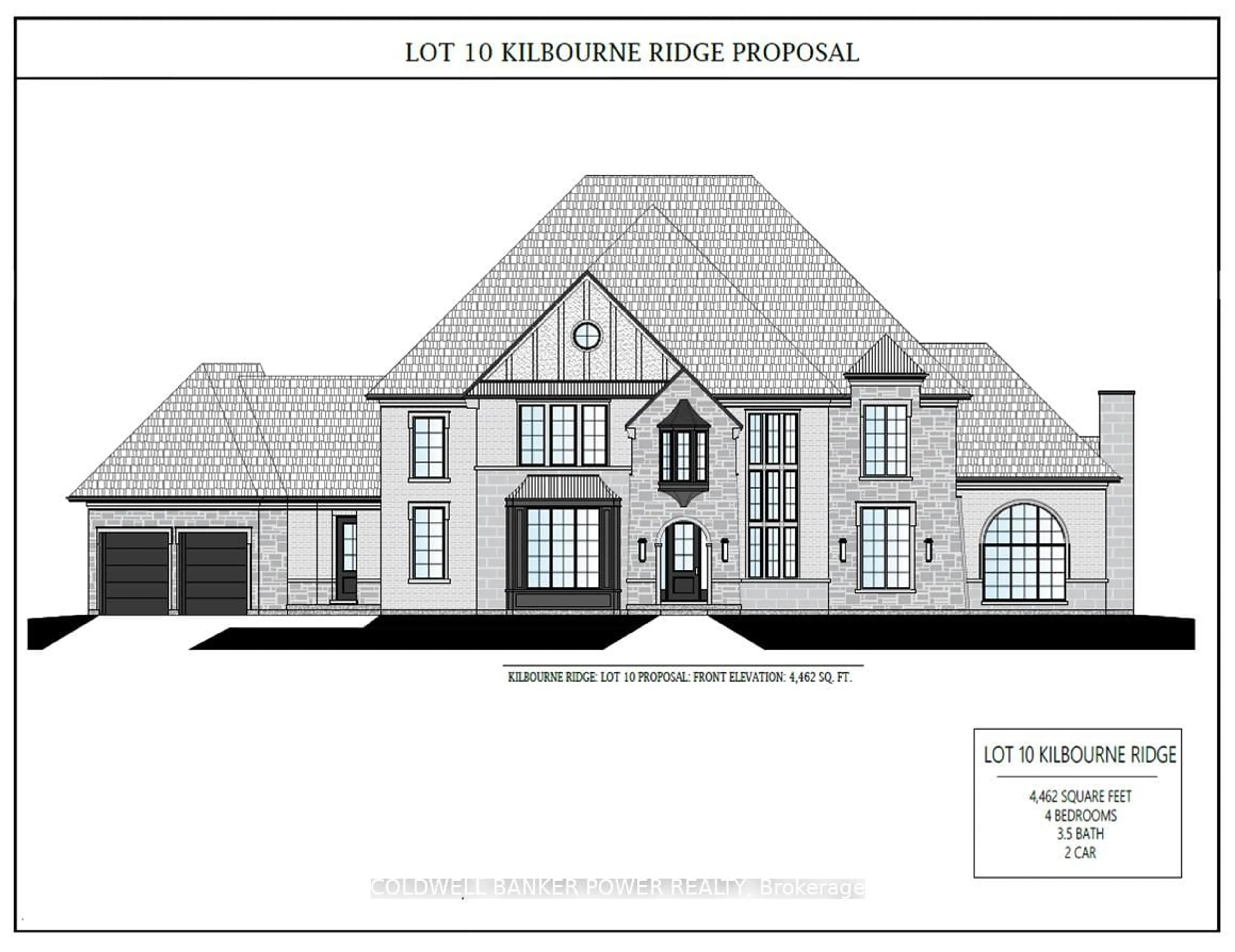 Floor plan for 7100 Kilbourne Rd #Lot 10, London South Ontario N6P 0L7