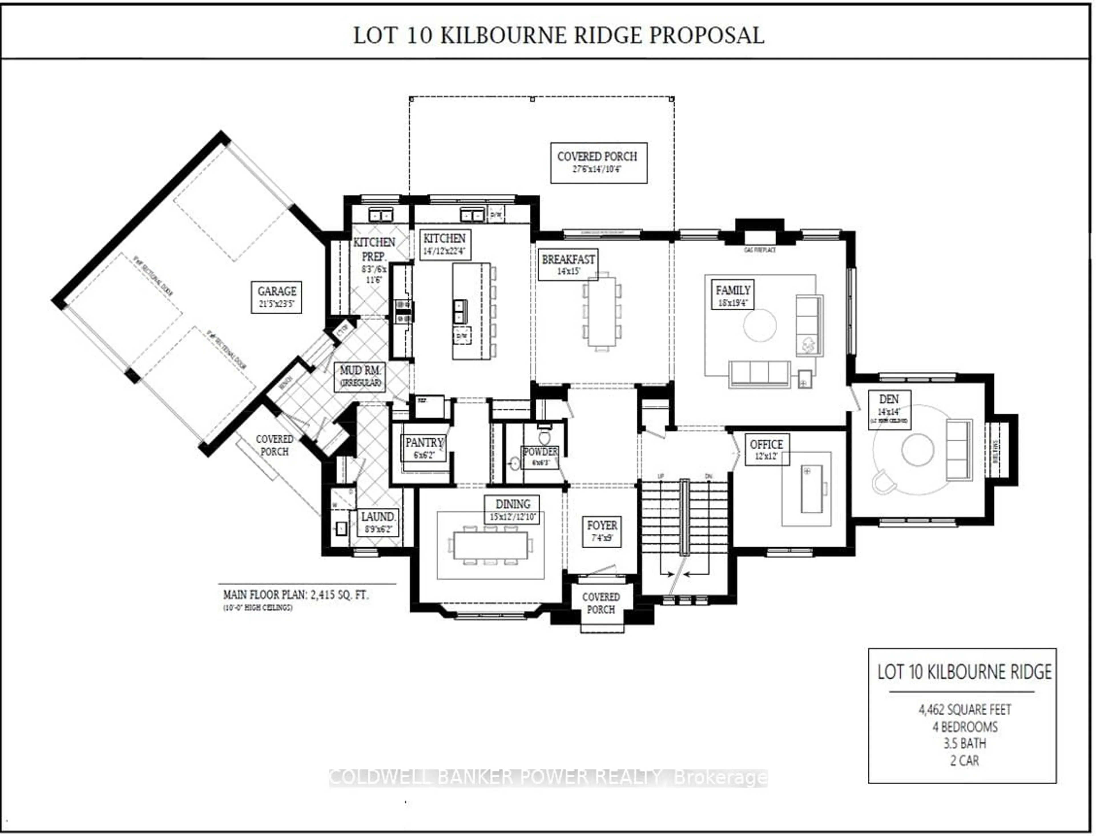 Floor plan for 7100 Kilbourne Rd #Lot 10, London South Ontario N6P 0L7