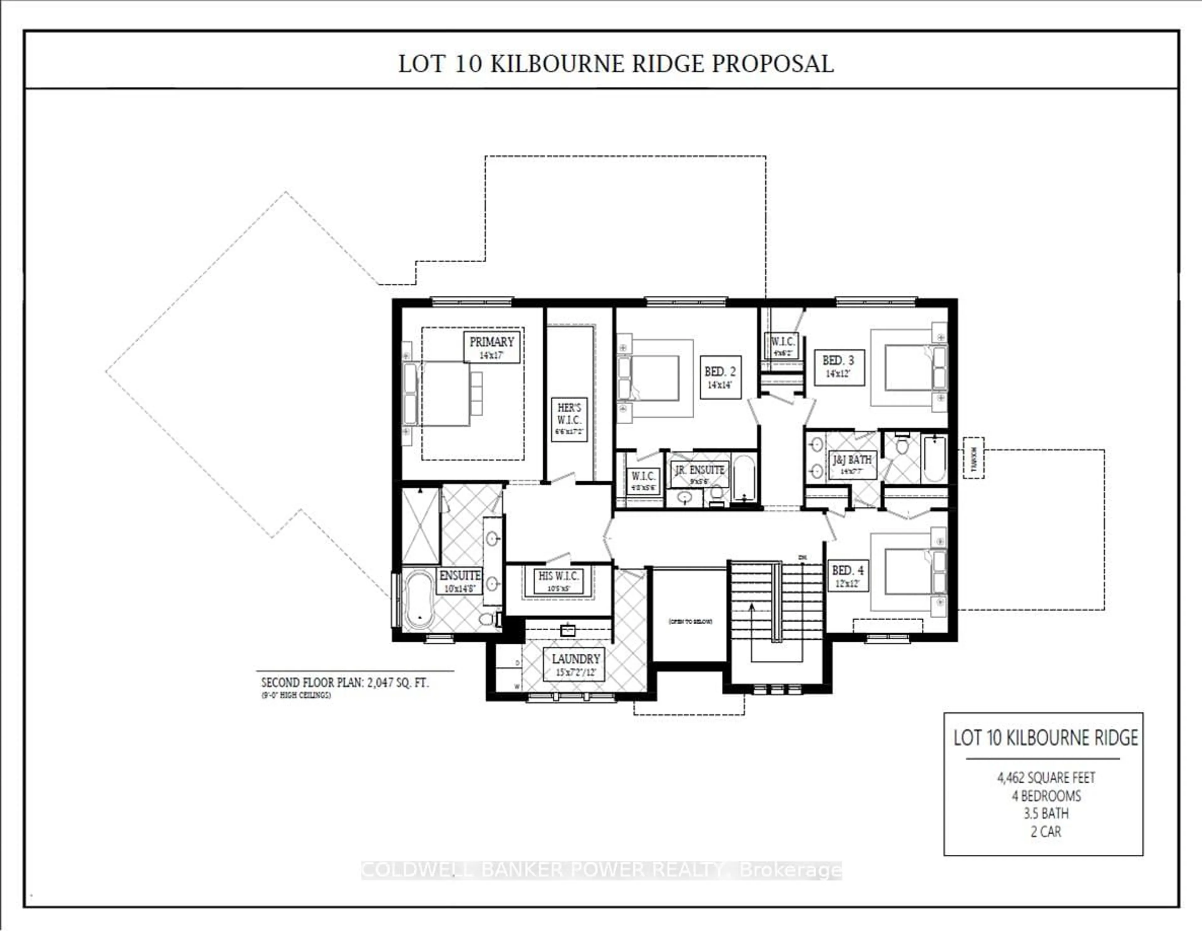 Floor plan for 7100 Kilbourne Rd #Lot 10, London South Ontario N6P 0L7