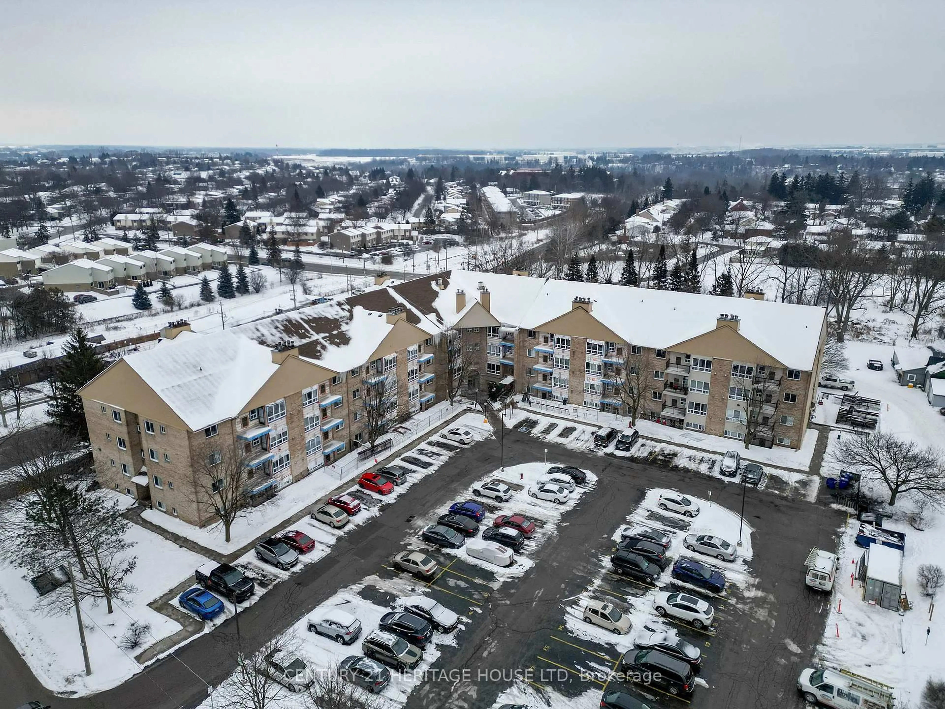 A pic from outside/outdoor area/front of a property/back of a property/a pic from drone, unknown for 15 Hofstetter Ave #208, Kitchener Ontario N2A 3Z7