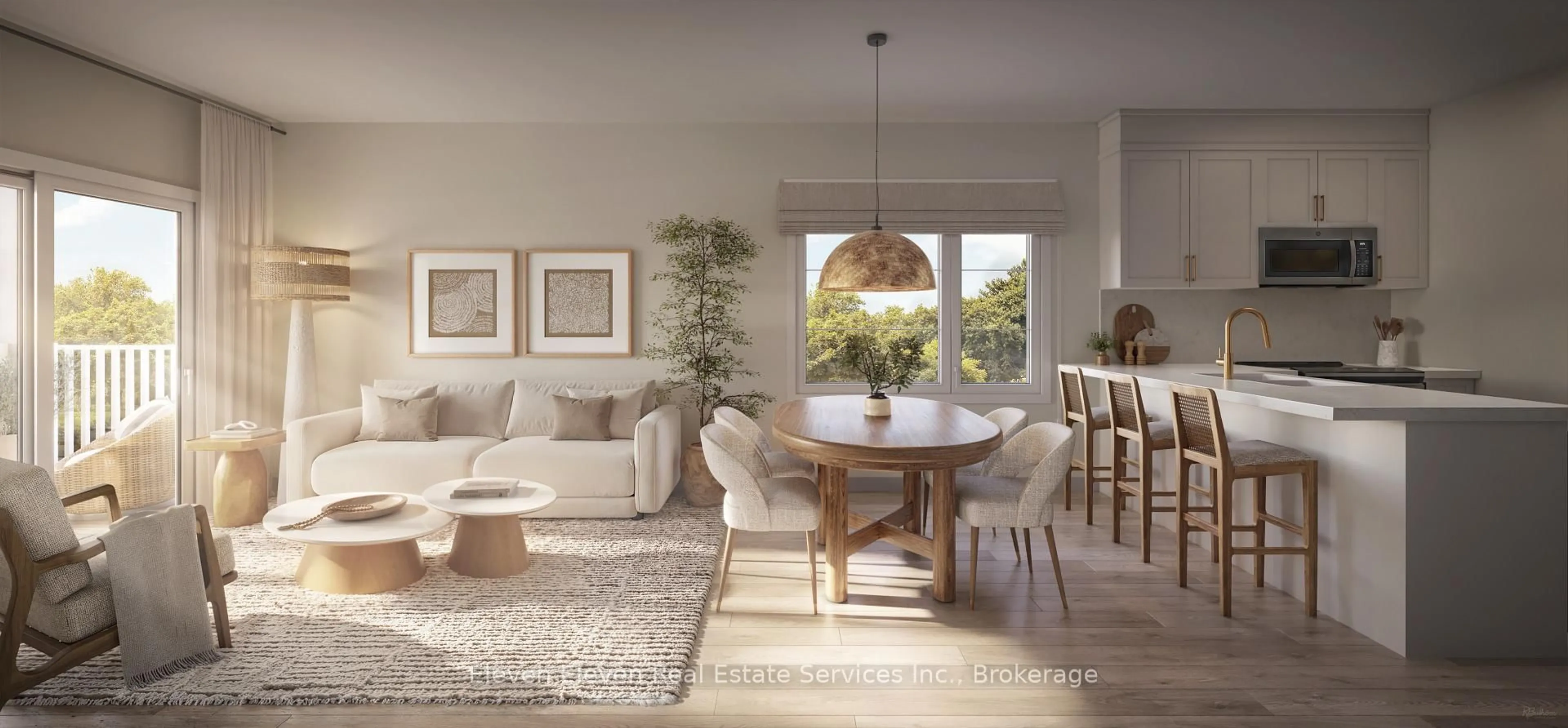 Living room with furniture, unknown for TBD Rendition Dr #284, Stratford Ontario N5A 0L6