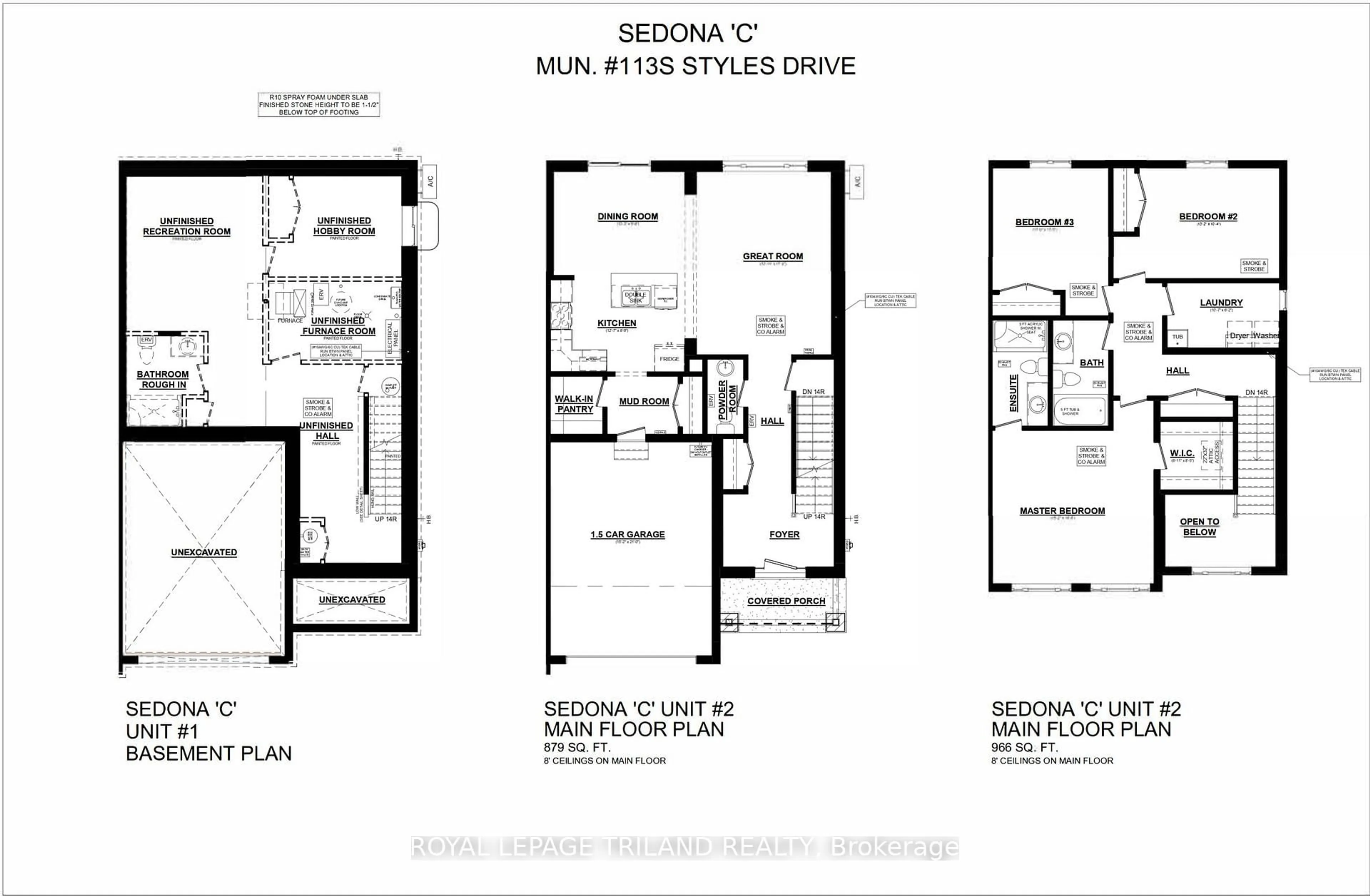 Floor plan for 111 STYLES Dr, St. Thomas Ontario N5R 0N8