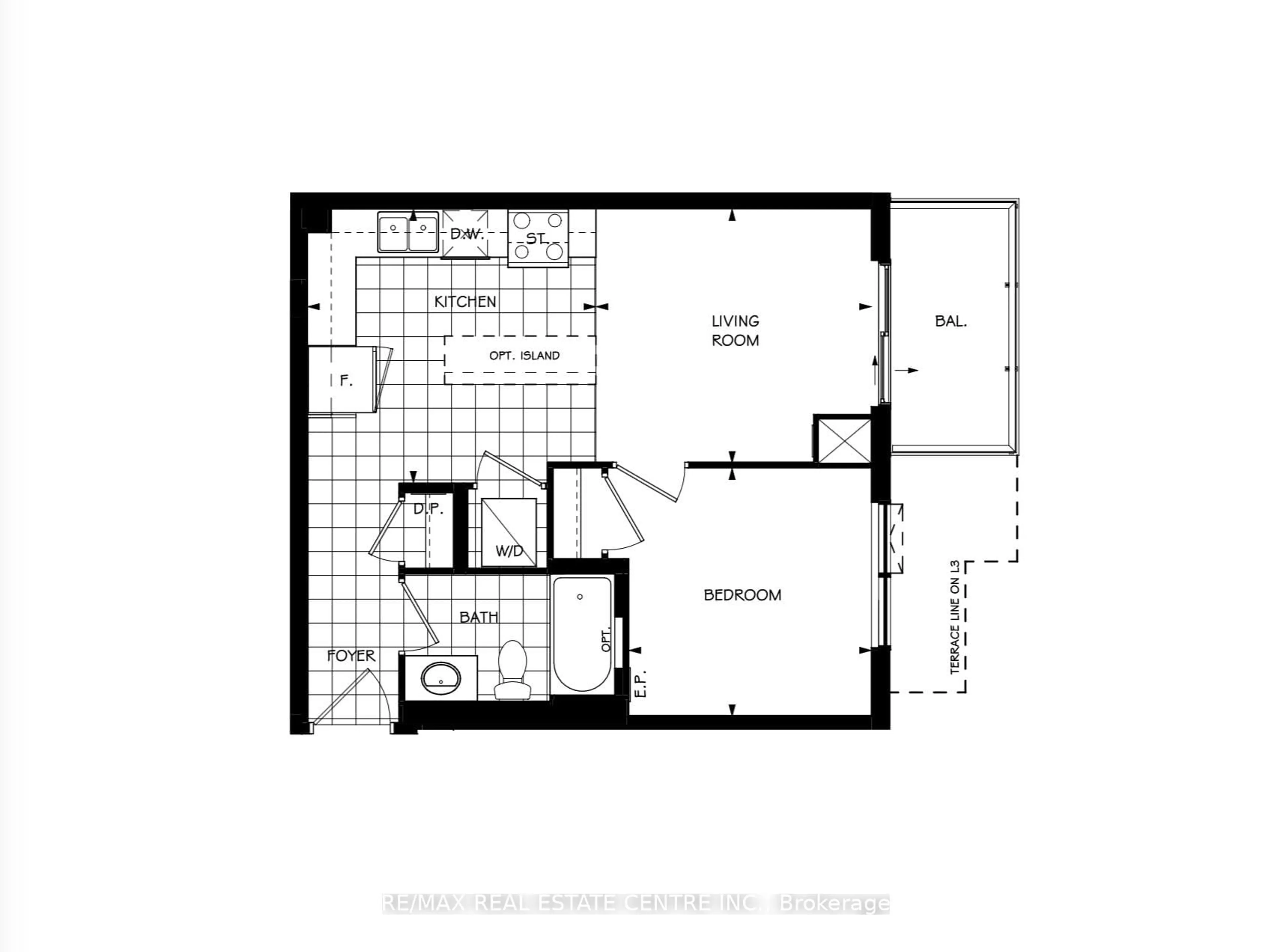 Floor plan for 93 Arthur St #1403, Guelph Ontario N1E 0T3