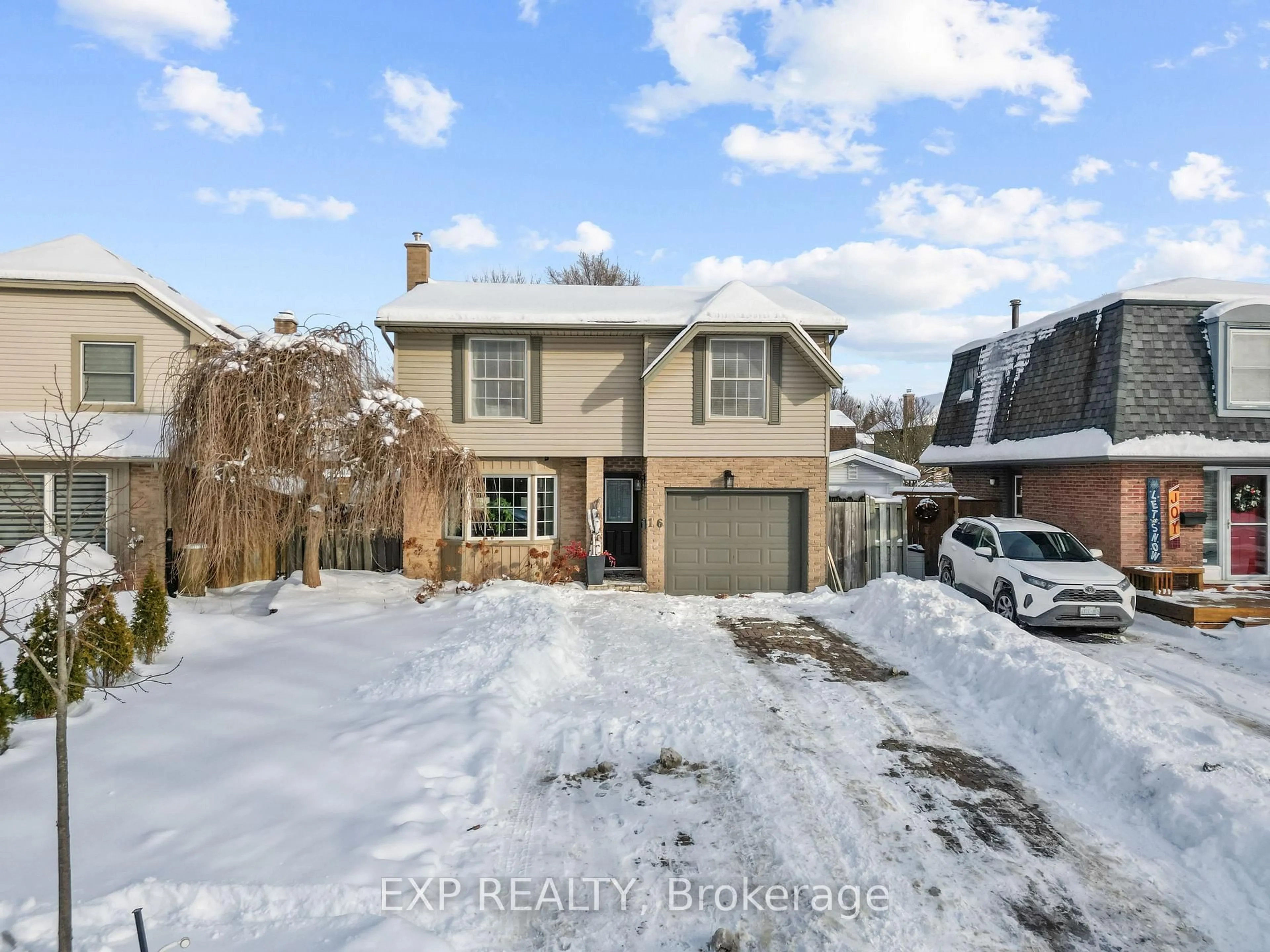 Home with brick exterior material, street for 16 Edmunds Cres, London South Ontario N5Z 4J2