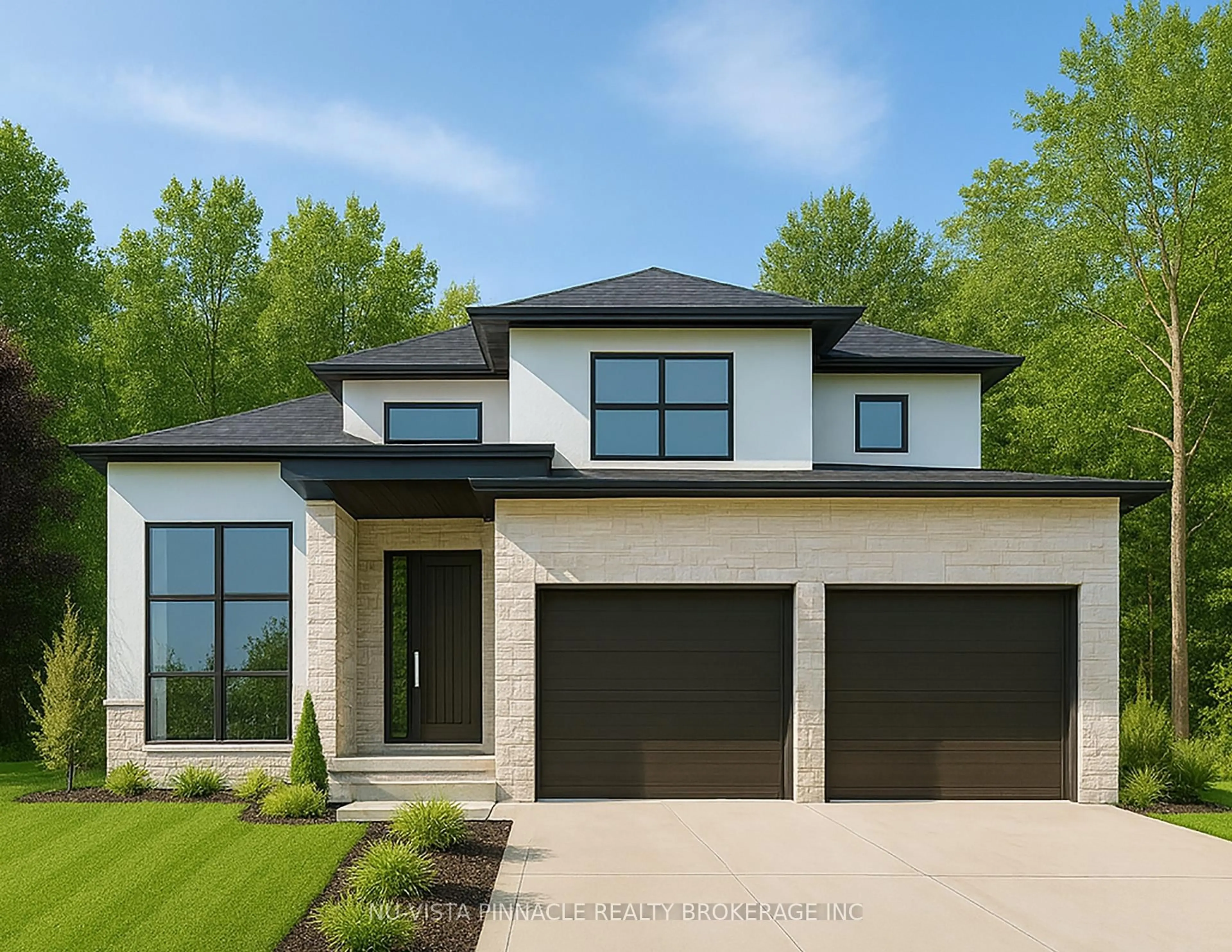 Home with brick exterior material, street for LOT 57 Silver Maple Circ, Thames Centre Ontario N0M 2P0